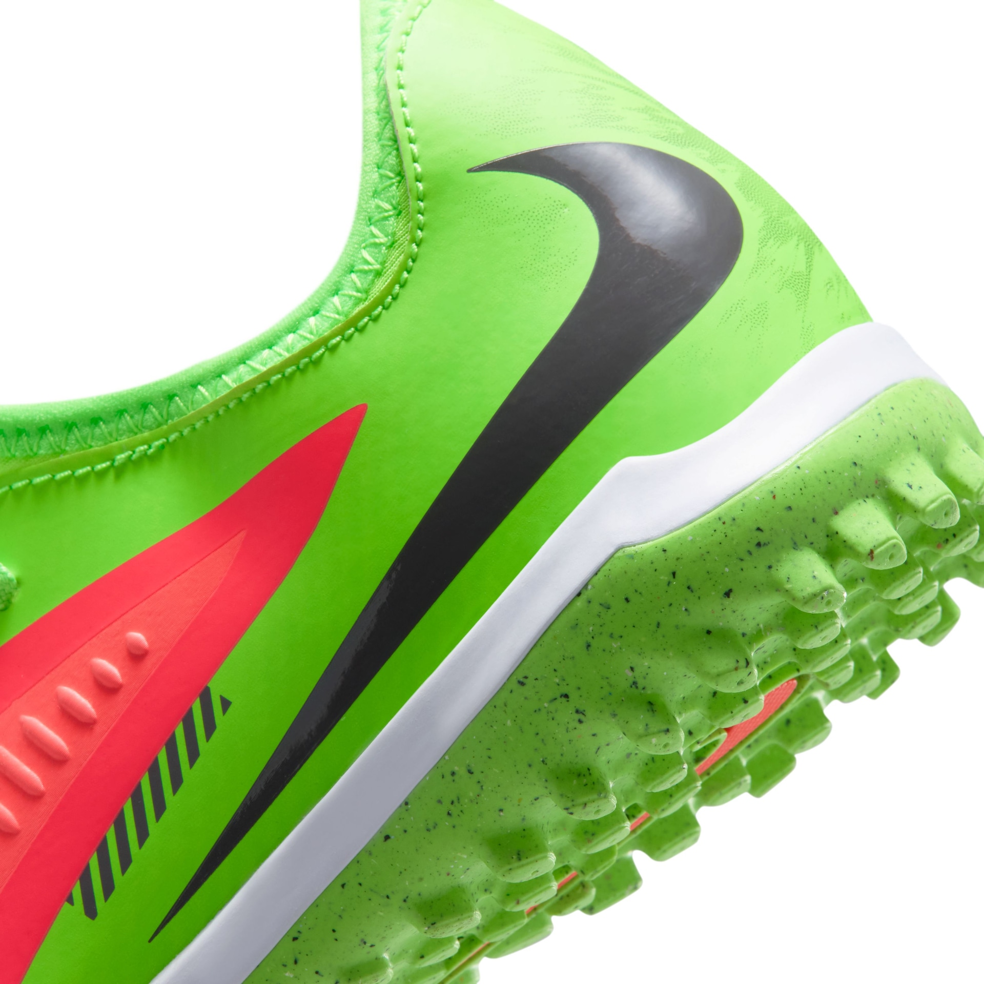 Chuteira Society Erling Haaland Nike Phantom 6 Academy Infantil - Foto 7