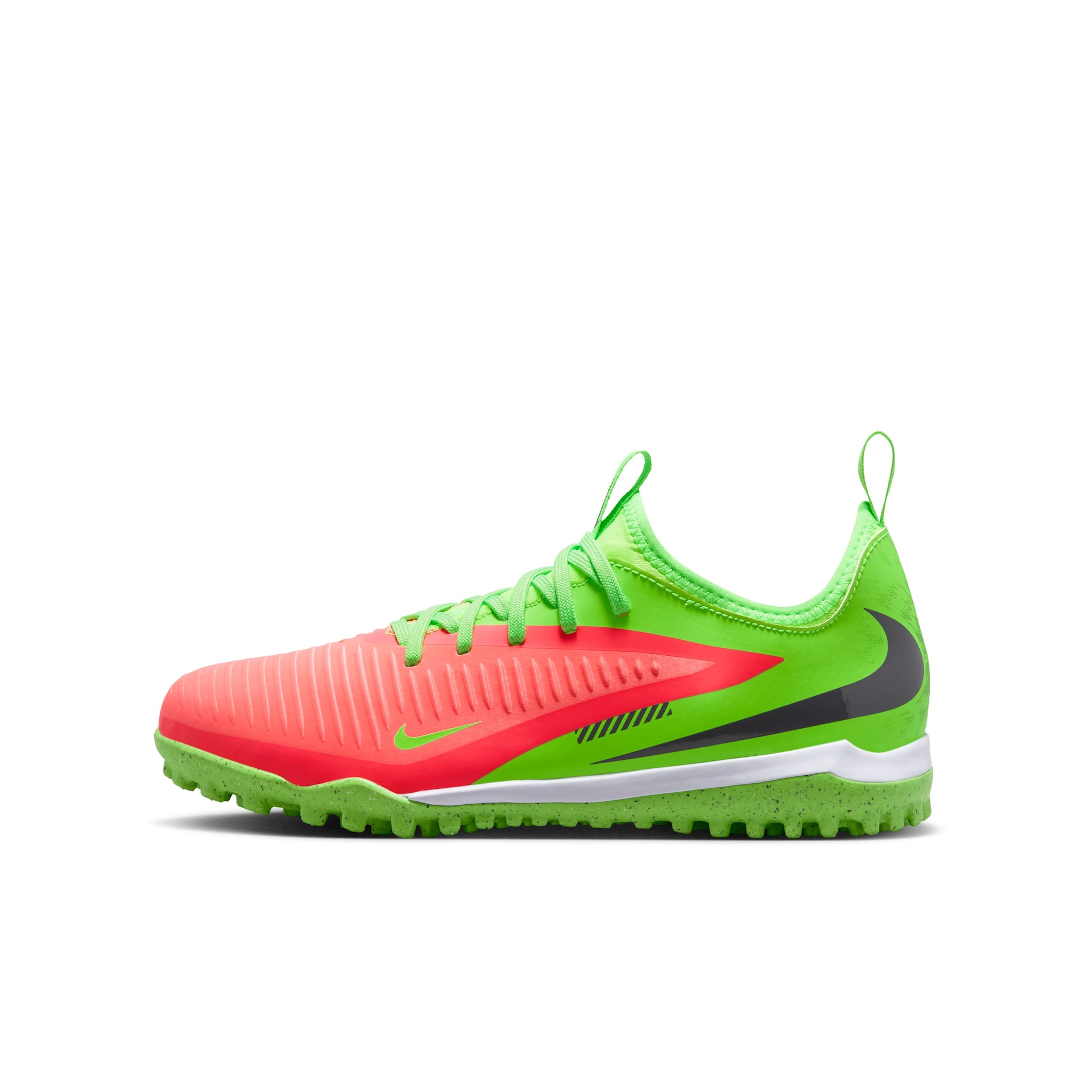 Chuteira Society Erling Haaland Nike Phantom 6 Academy Infantil - Foto 1