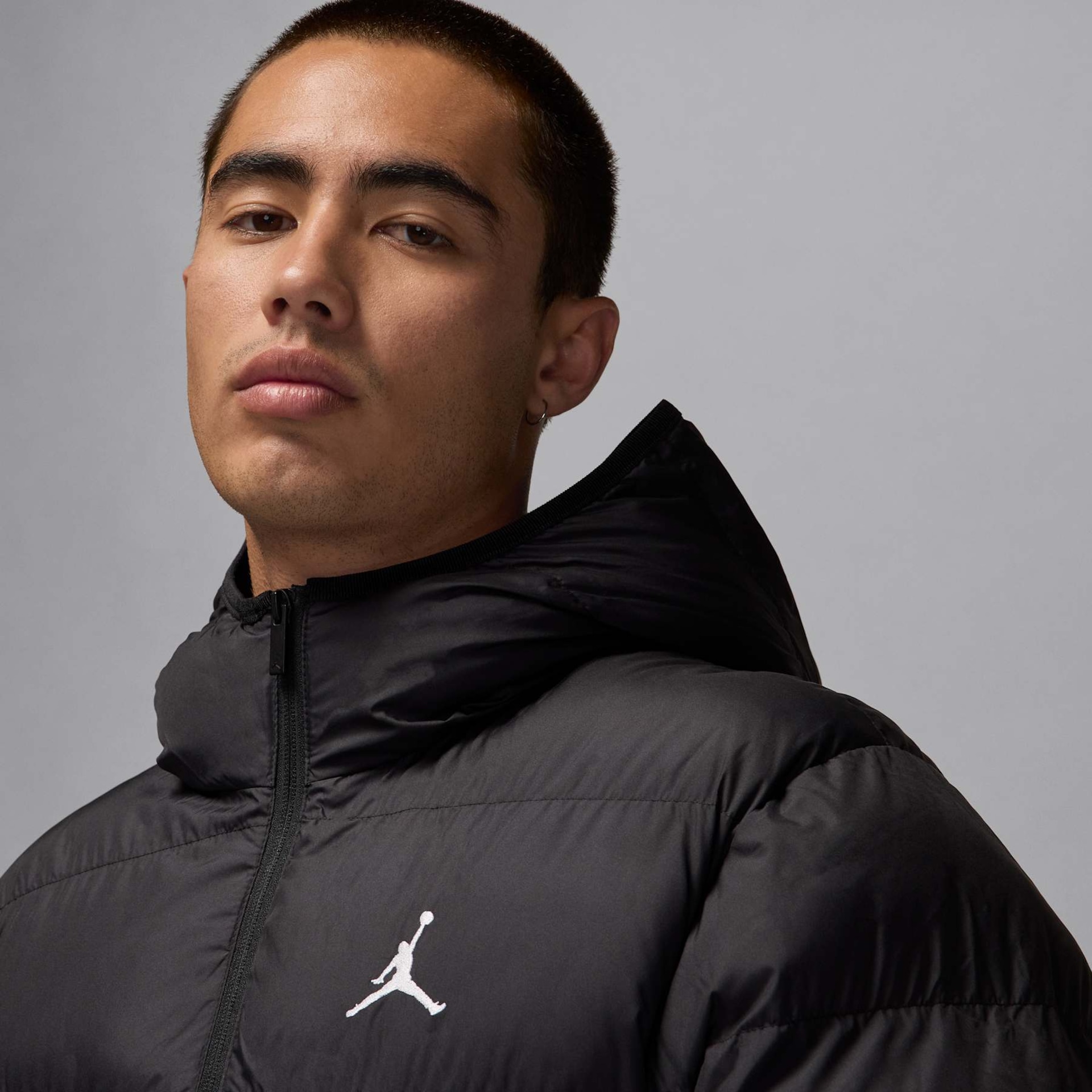 Jaqueta Jordan Brooklyn Puffer Masculina - Foto 4