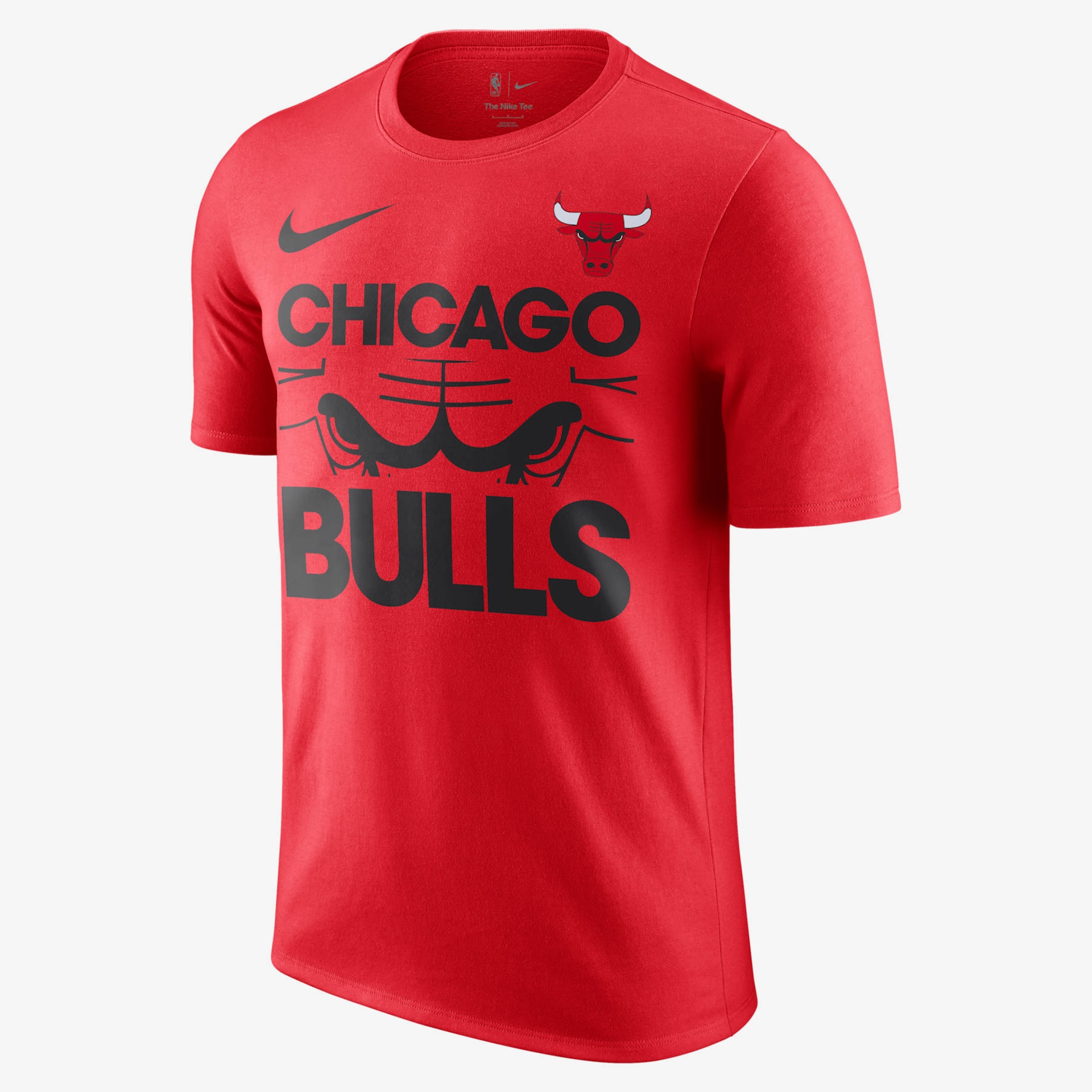 Camiseta Nike NBA Chicago Bulls Courtside Masculina - Foto 1