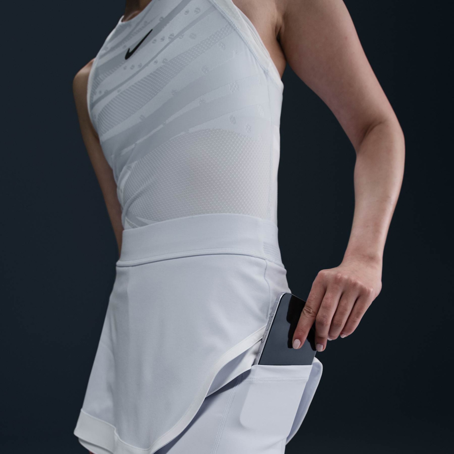 Saia Nike Court Dri-FIT Slam Feminina - Foto 7