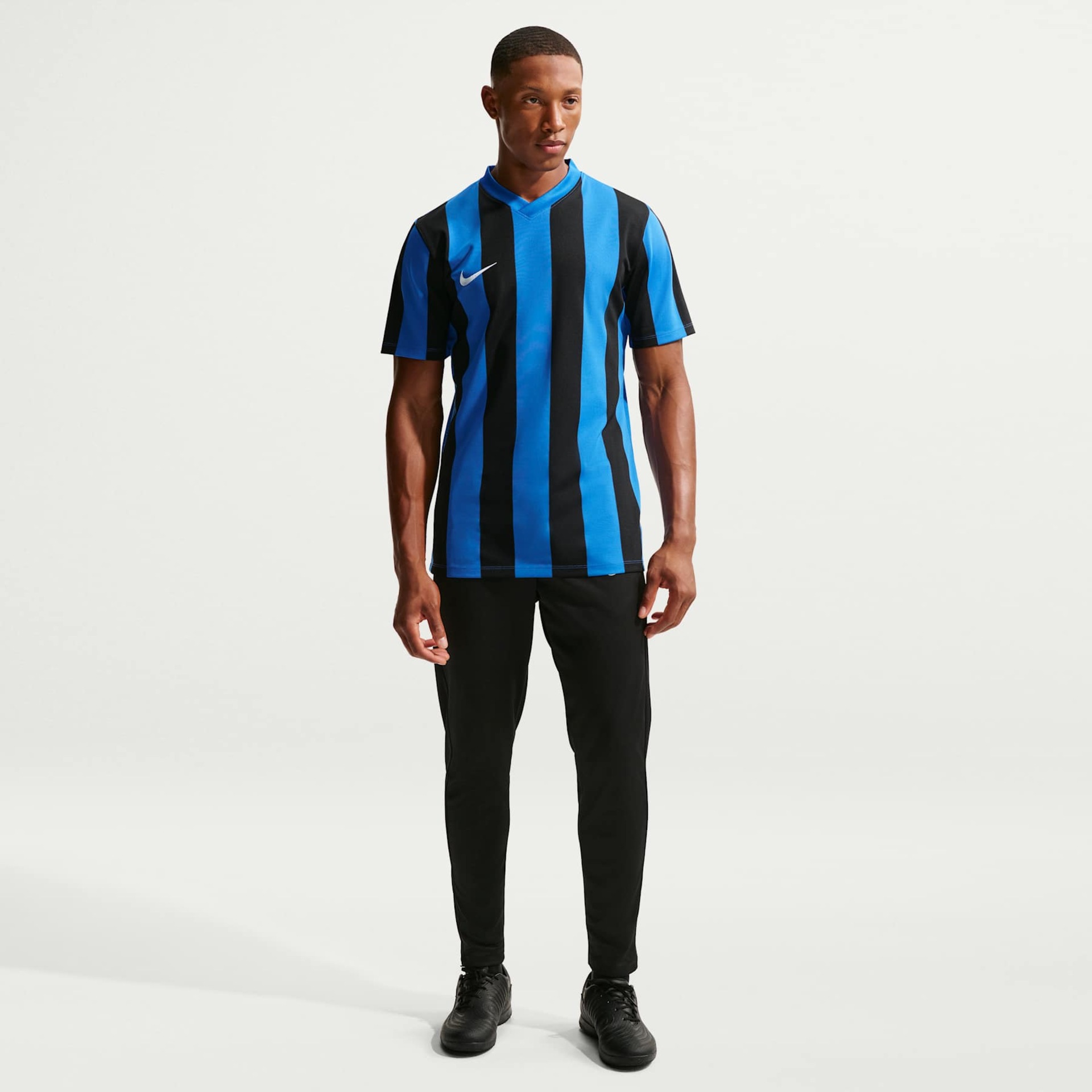 Camisa Dri-FIT Nike Striped Masculina - Foto 4