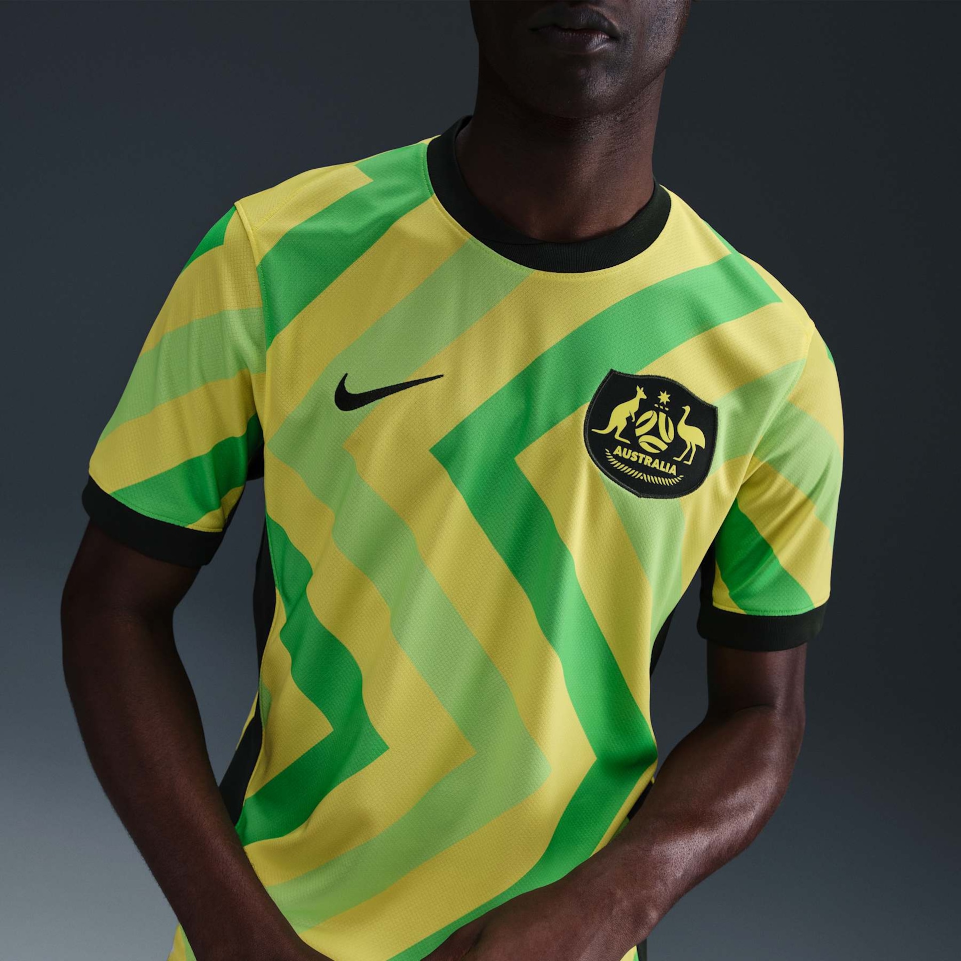 Camisa Nike Australia I 2025/26 Torcedor Pró Masculina - Foto 3