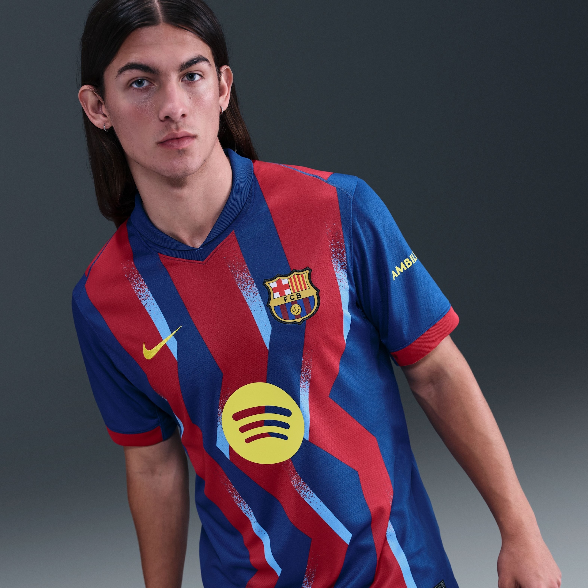 Camisa Barcelona Nike IV 2025/26 Torcedor Pro Masculina - Foto 1
