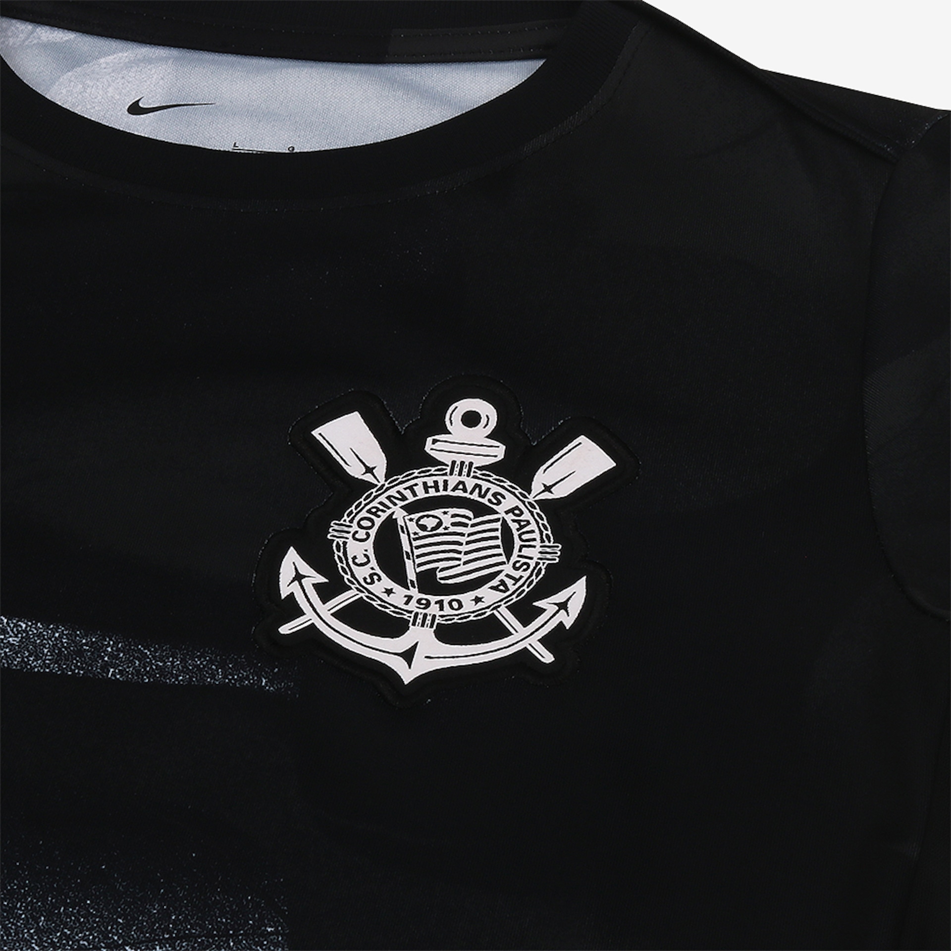 Camiseta Nike Corinthians Pré-Jogo 2025 Infantil - Foto 4