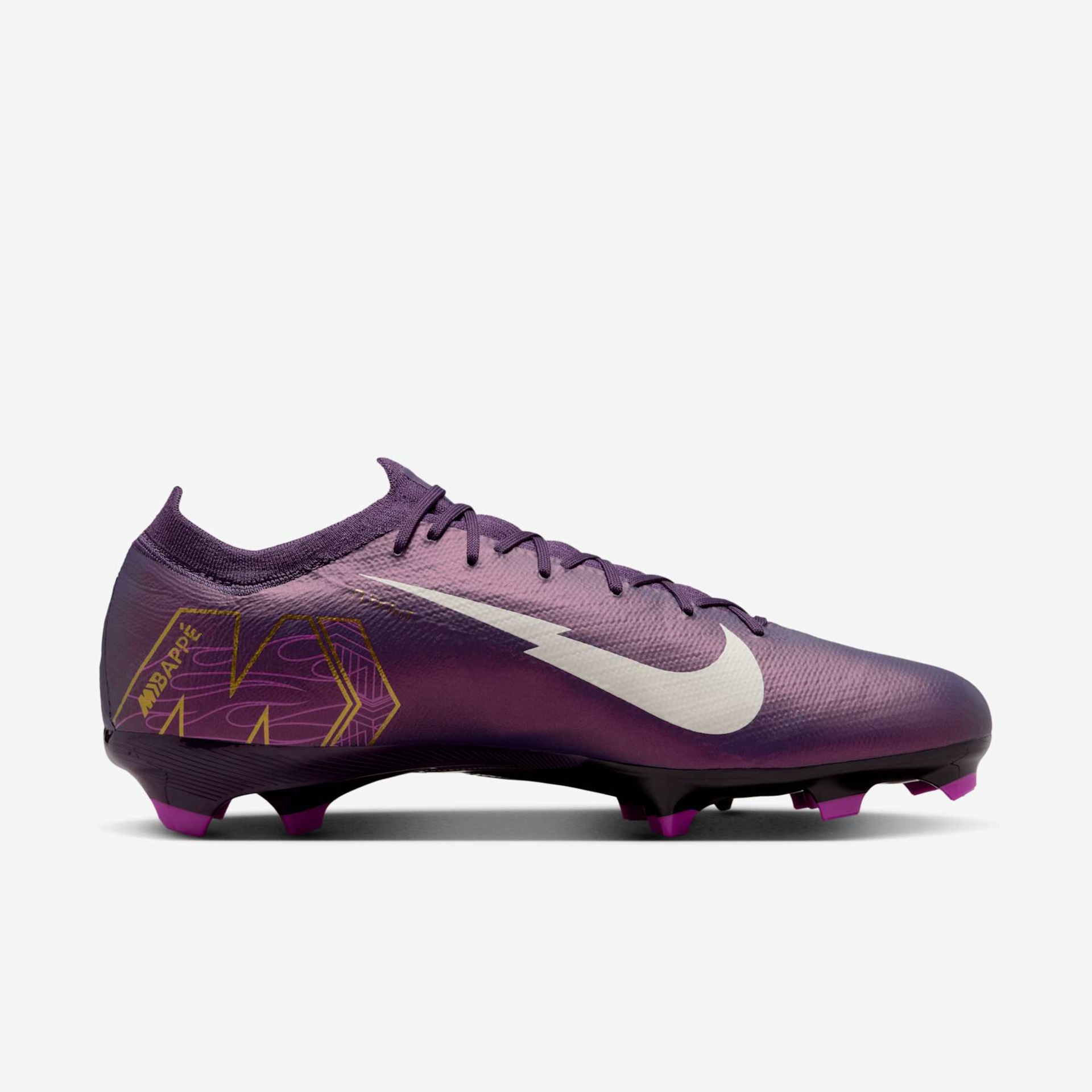 Chuteira Nike Zoom Vapor 16 Pro Kylian Mbappé Campo - Foto 3