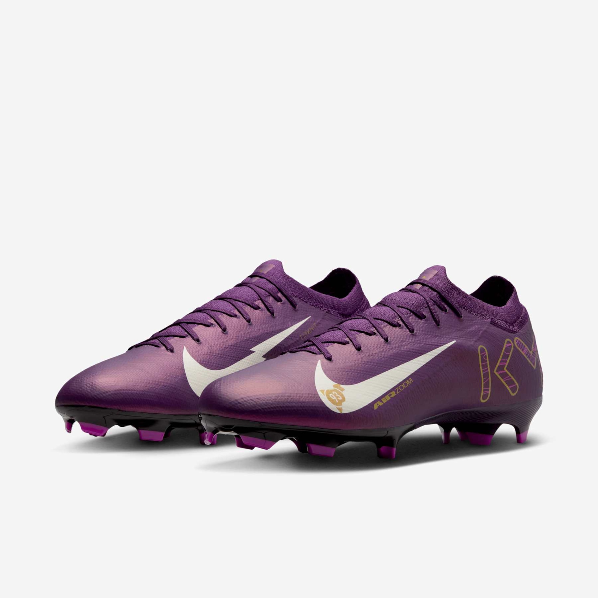Chuteira Nike Zoom Vapor 16 Pro Kylian Mbappé Campo - Foto 5