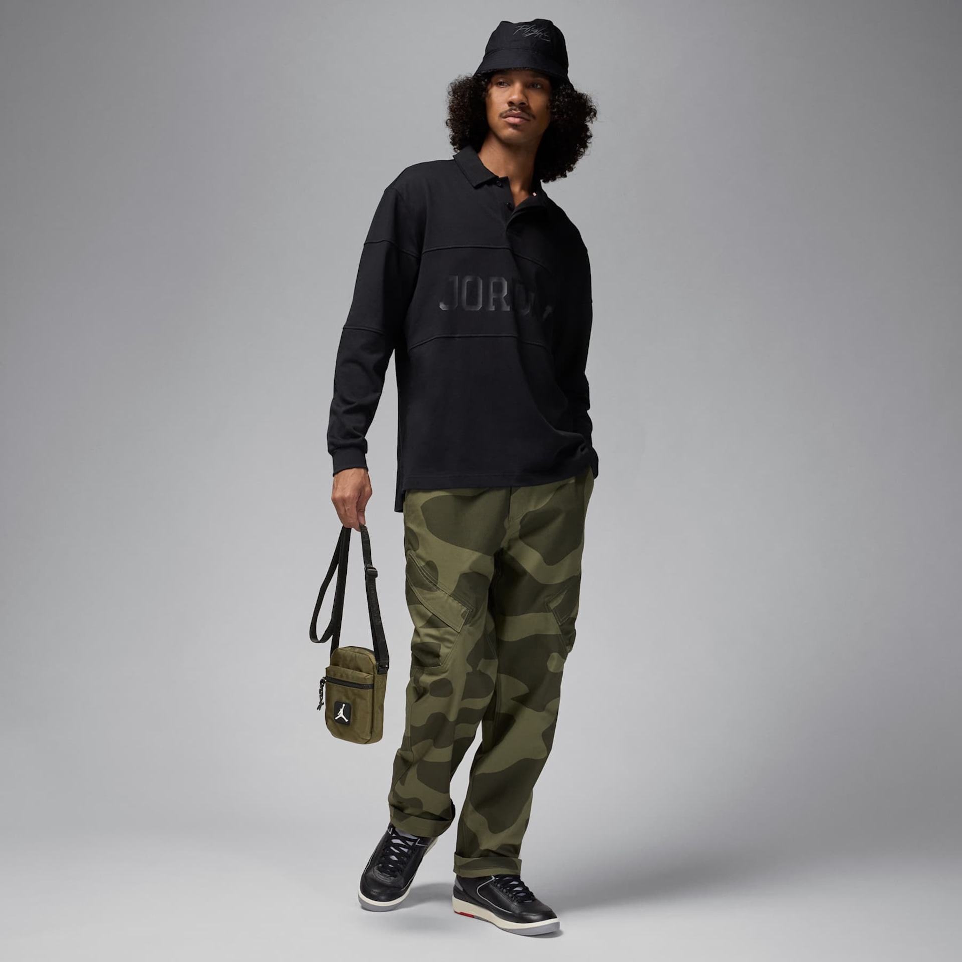 Bolsa Jordan Rise Festival Crossbody Unissex - Foto 8