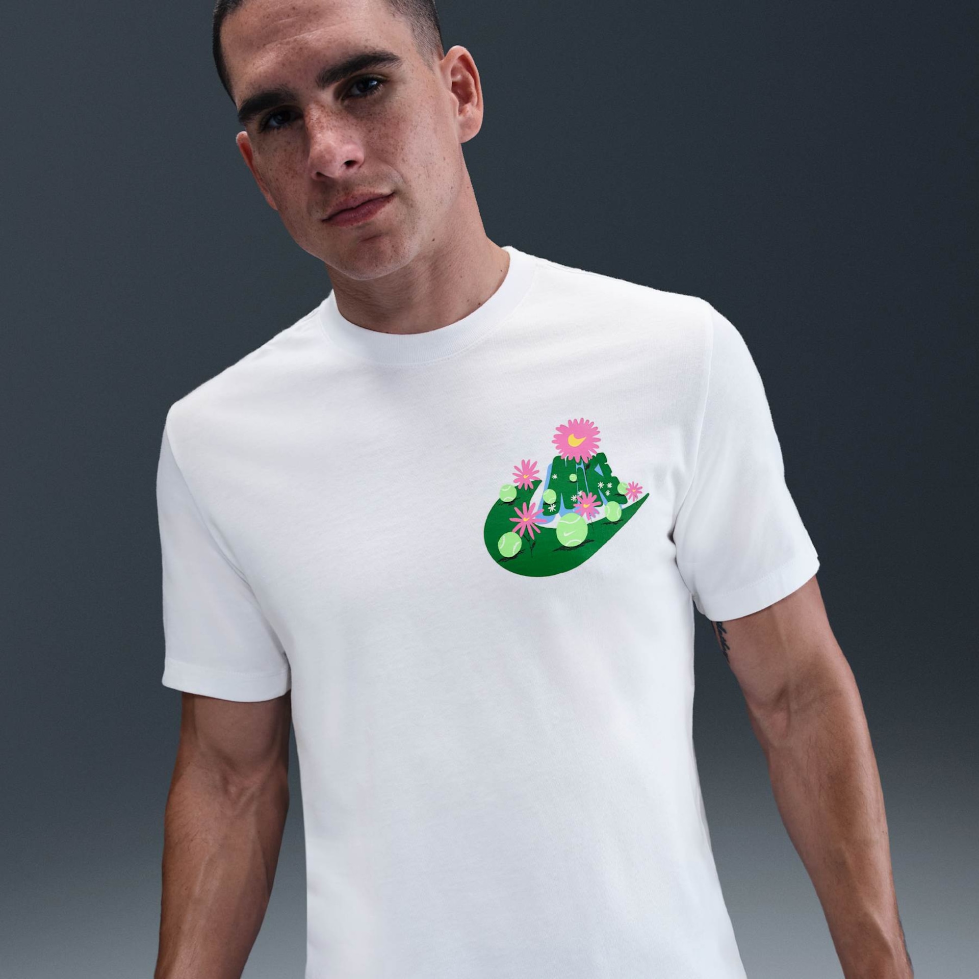 Camiseta Nike Court OC Masculina - Foto 1