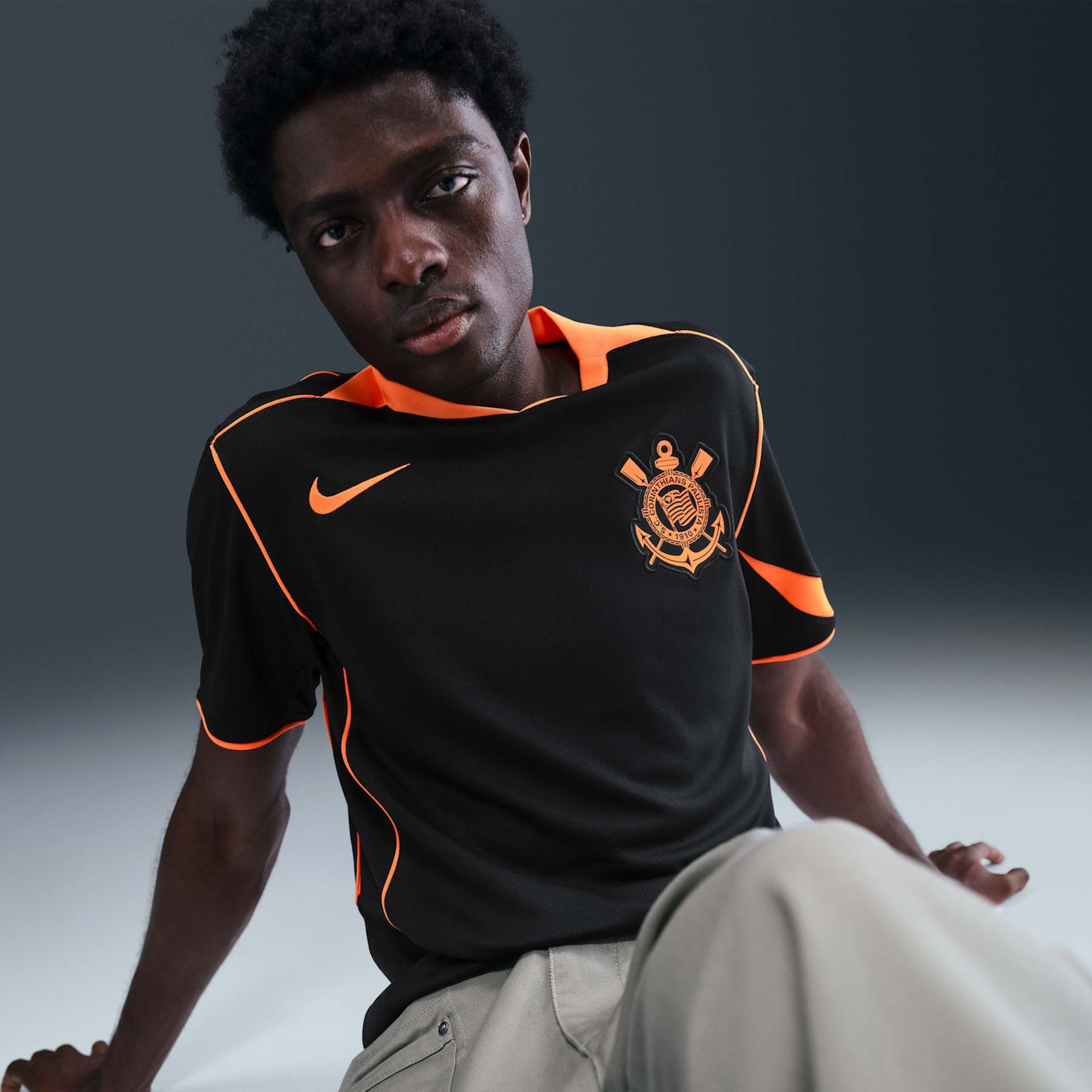 Camisa Corinthians Nike Total 90 III 2025/26 Torcedor Pro Masculina - Foto 3