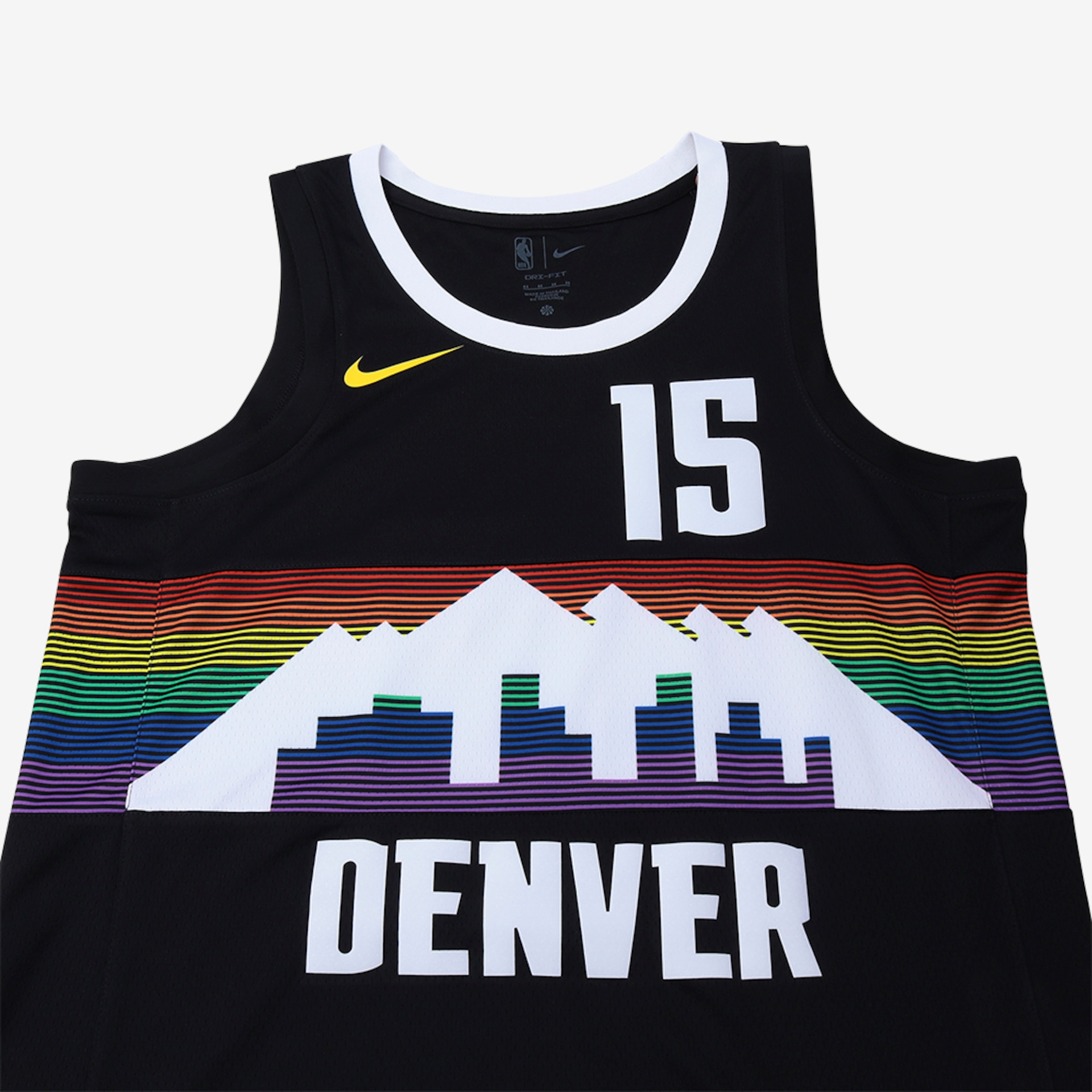 Regata Nike NBA Denver Nuggets 2025/26 City Edition Masculina - Foto 3