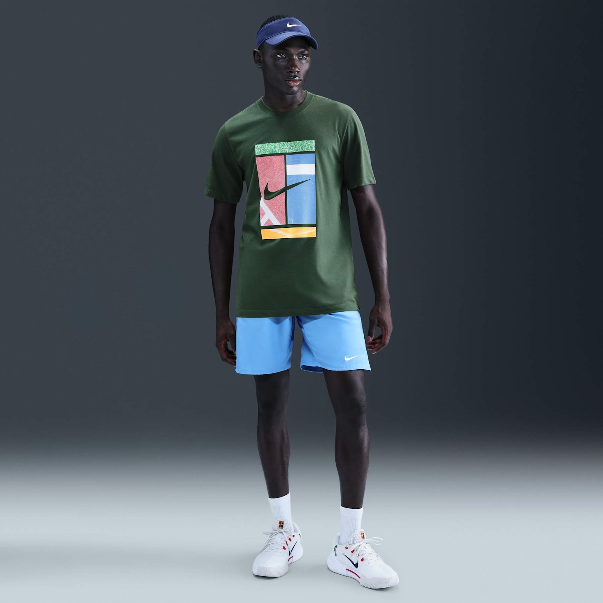 Camiseta Dri-FIT Nike Court Masculina - Foto 4