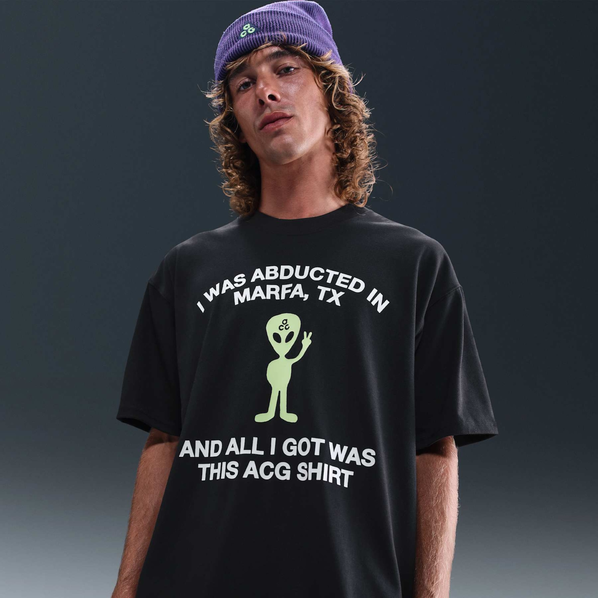 Camiseta Nike ACG Alien Masculina - Foto 1