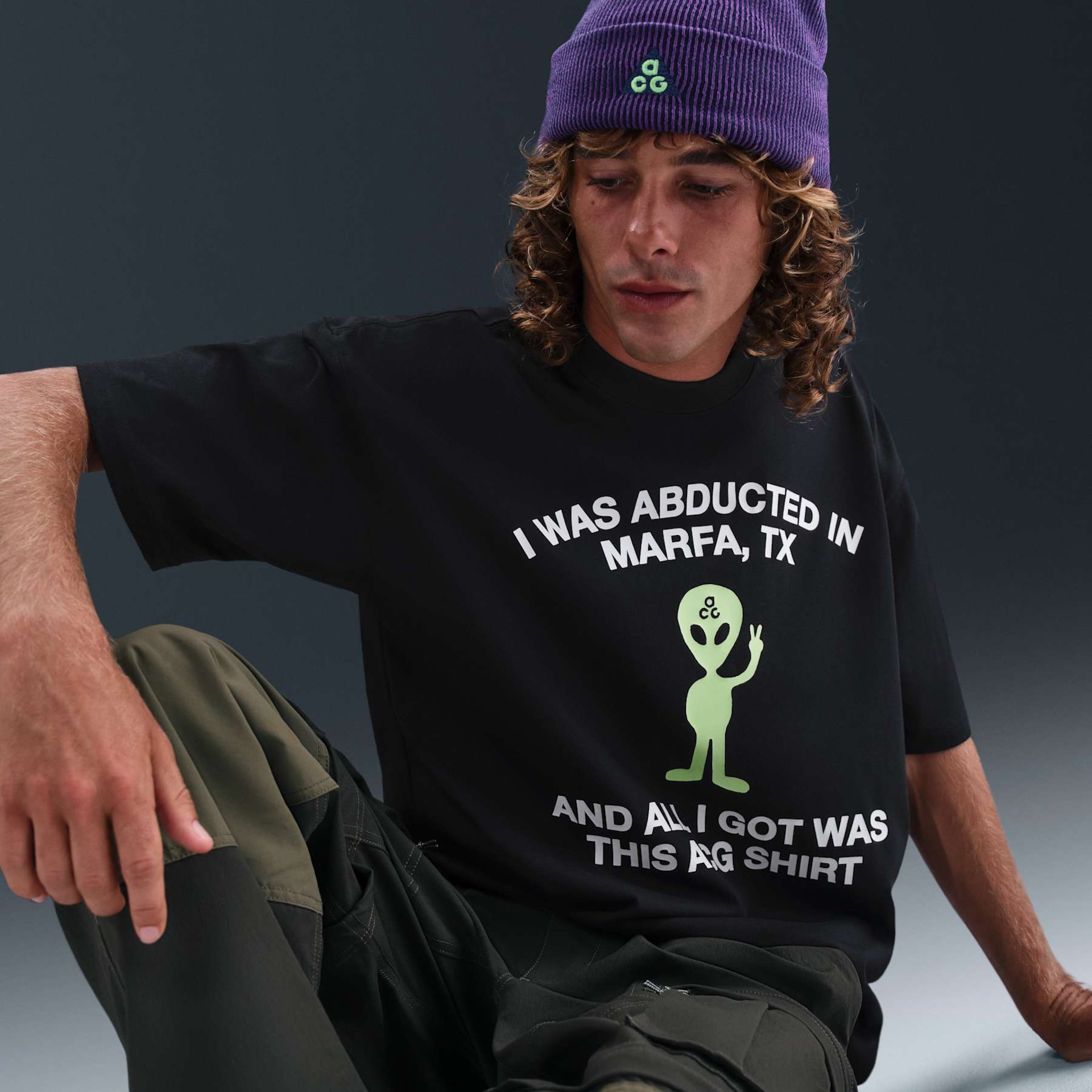 Camiseta Nike ACG Alien Masculina - Foto 3