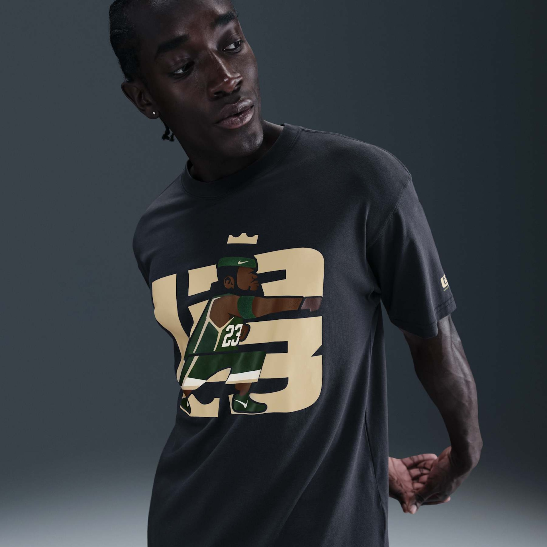 Camiseta Nike Lebron James M90 Masculina - Foto 3