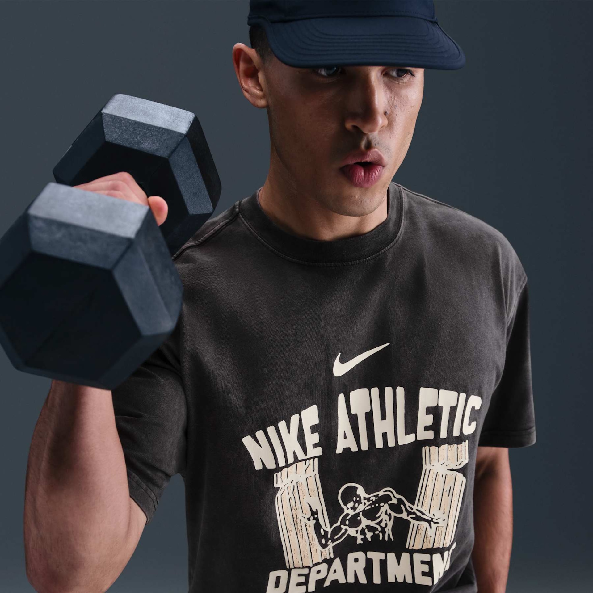 Camiseta Nike Gym Heritage Masculina - Foto 3