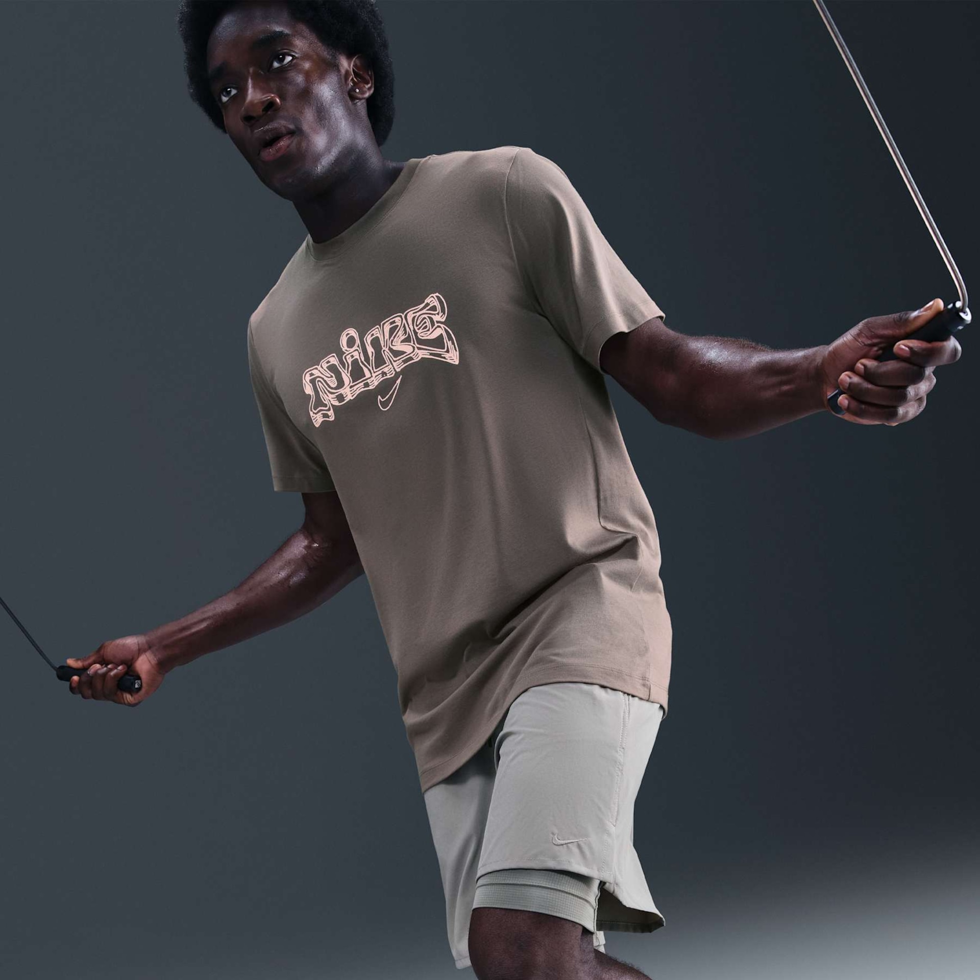 Camiseta Nike Fitness Masculina - Foto 3