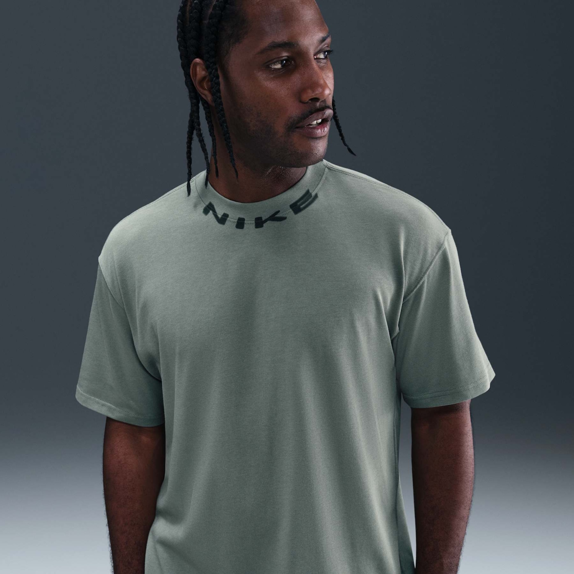 Camiseta Nike Sportswear Collar Print Unissex - Foto 1