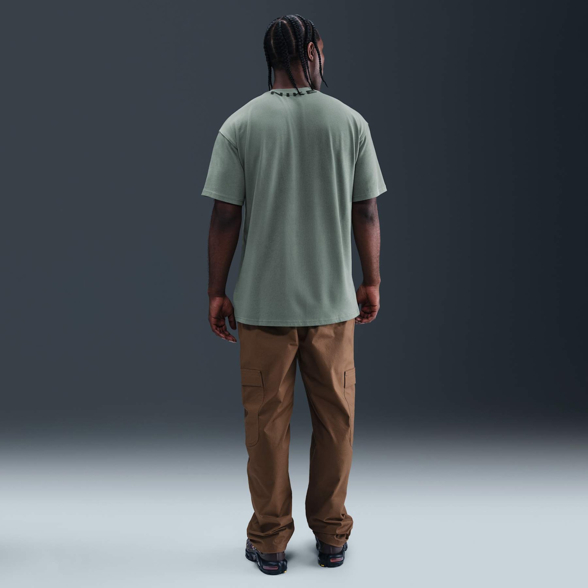 Camiseta Nike Sportswear Collar Print Unissex - Foto 5