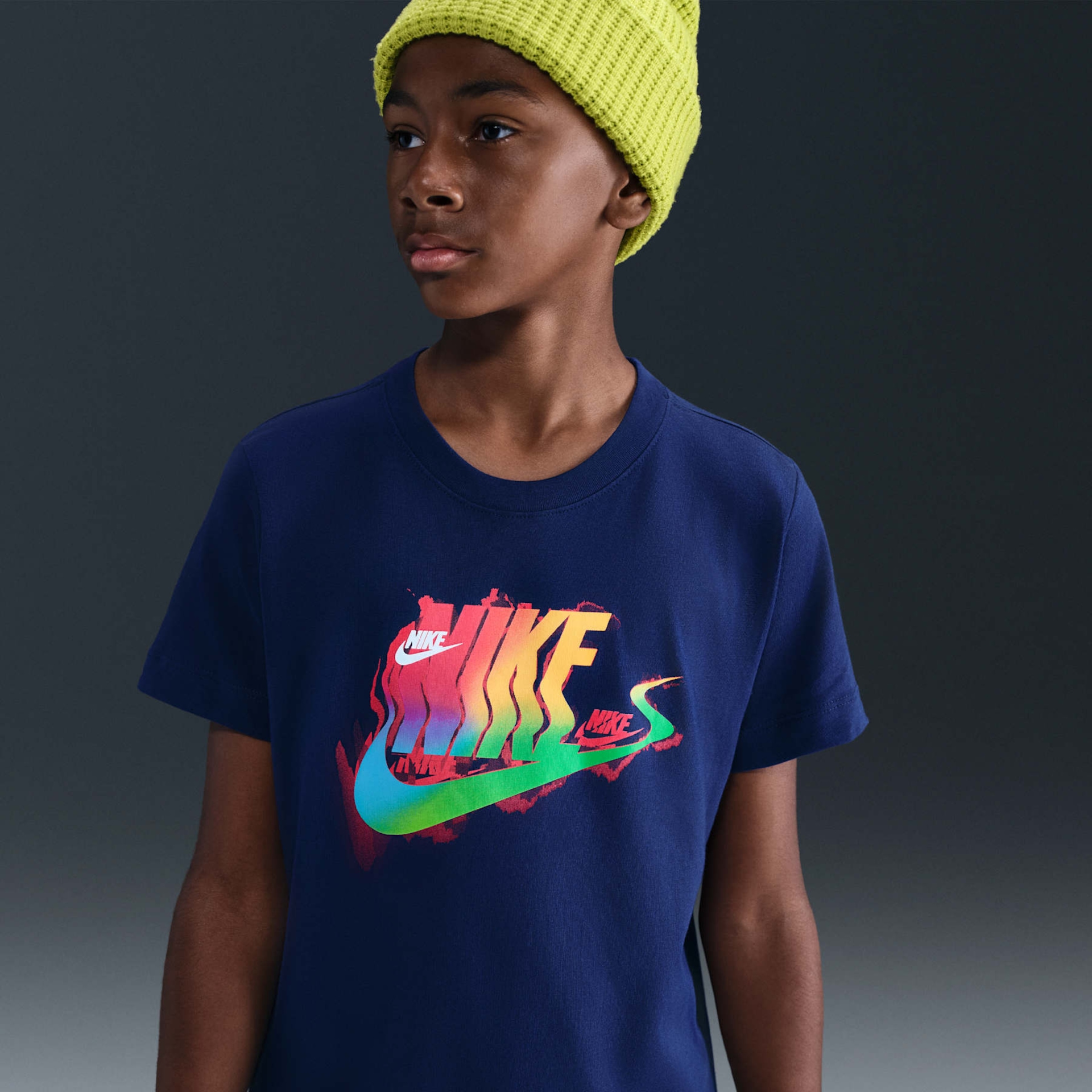 Camiseta Nike Create FW Connect Infantil - Foto 1