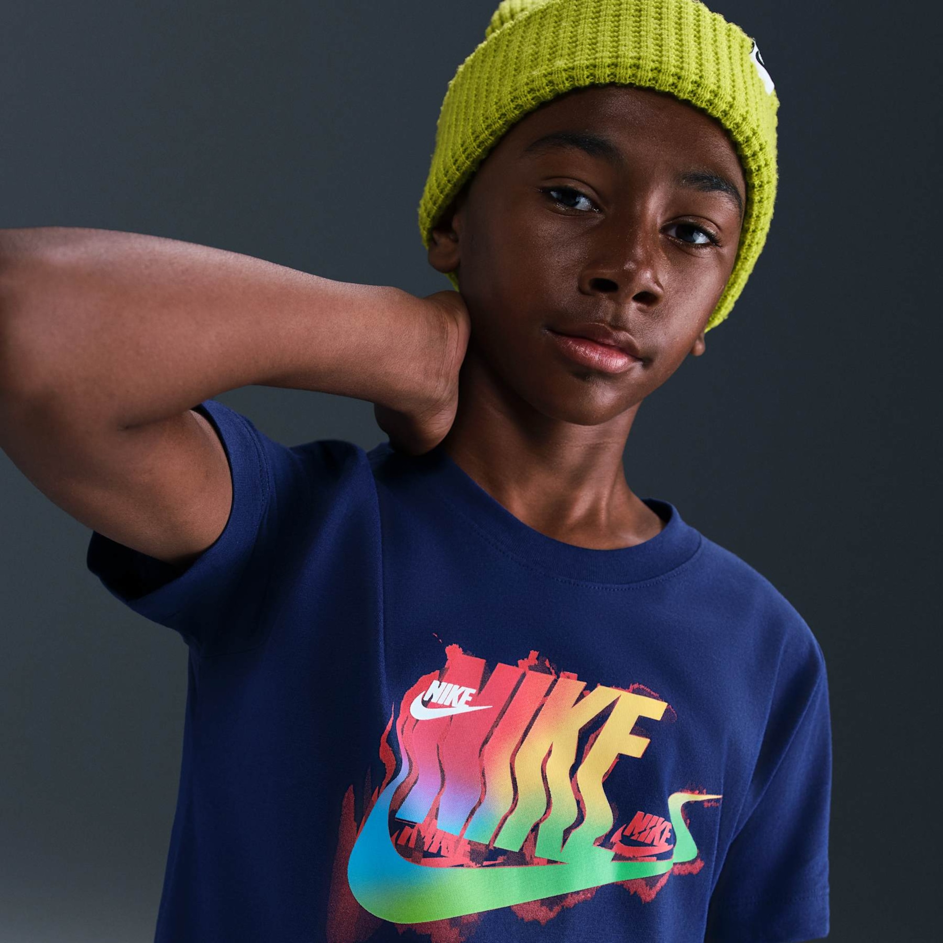 Camiseta Nike Create FW Connect Infantil - Foto 3