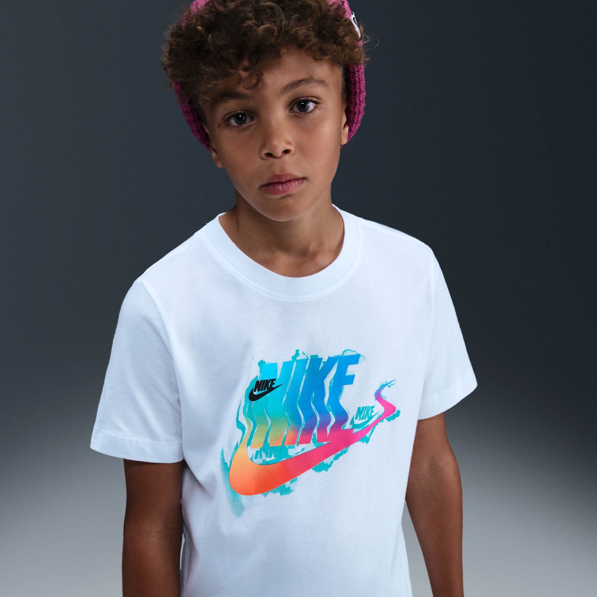 Camiseta Nike Create FW Connect Infantil - Foto 1