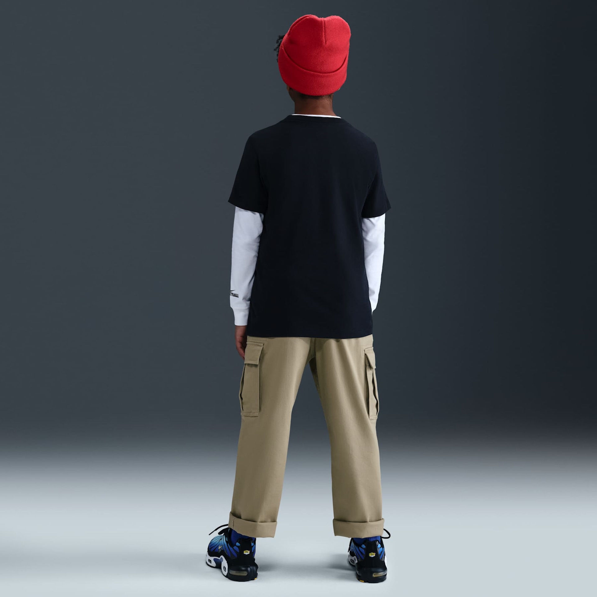 Camiseta Nike Sportswear Boxy Dunk Infantil - Foto 5