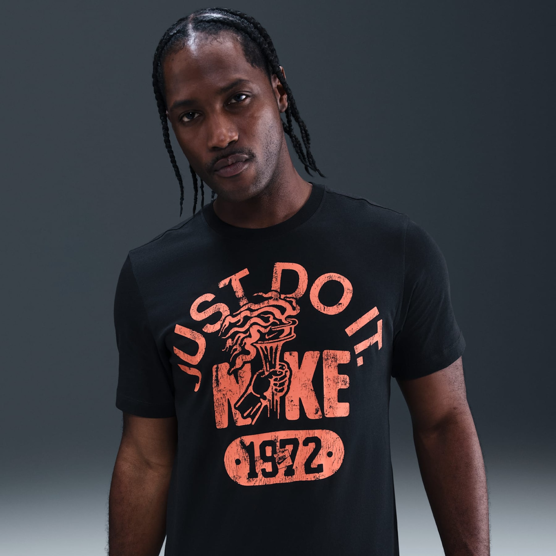 Camiseta Nike Sportswear JDI Vintage Masculina - Foto 1