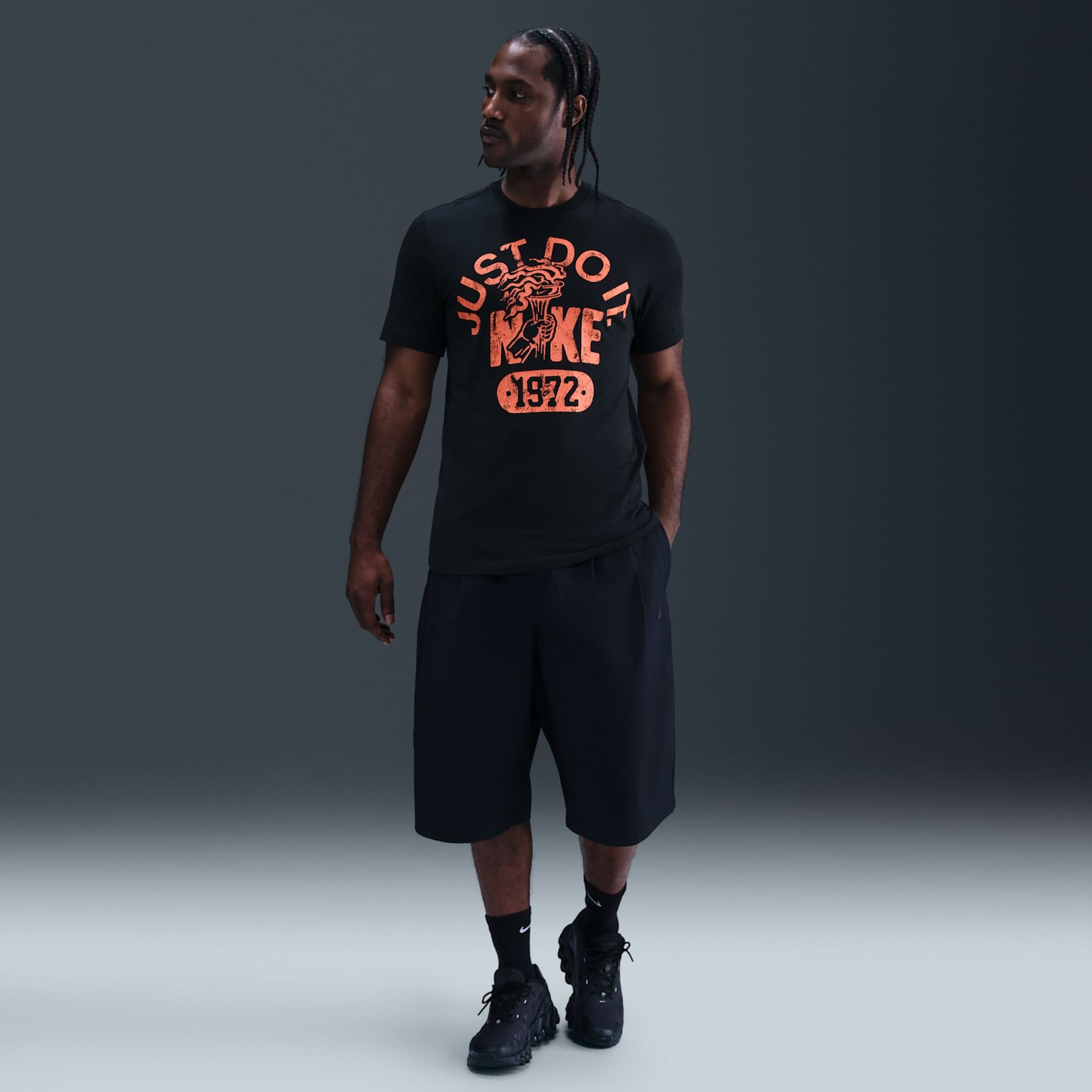 Camiseta Nike Sportswear JDI Vintage Masculina - Foto 4