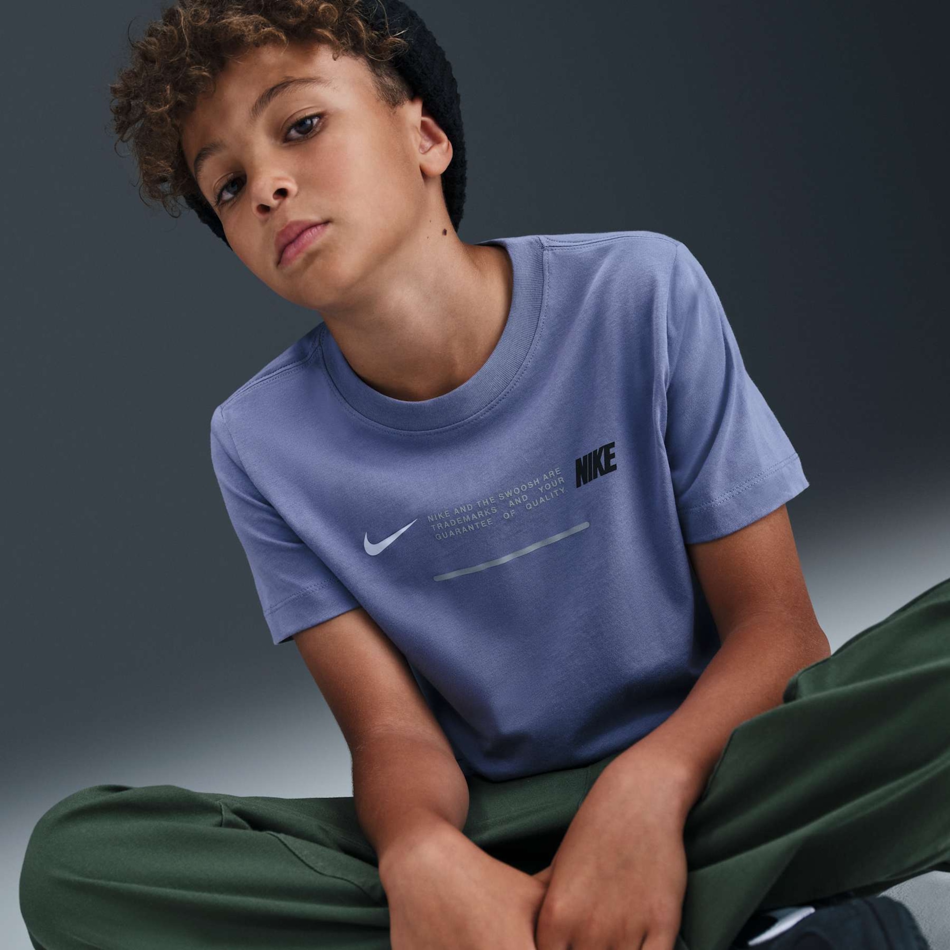 Camiseta Nike Club Brand Energy Infantil - Foto 3