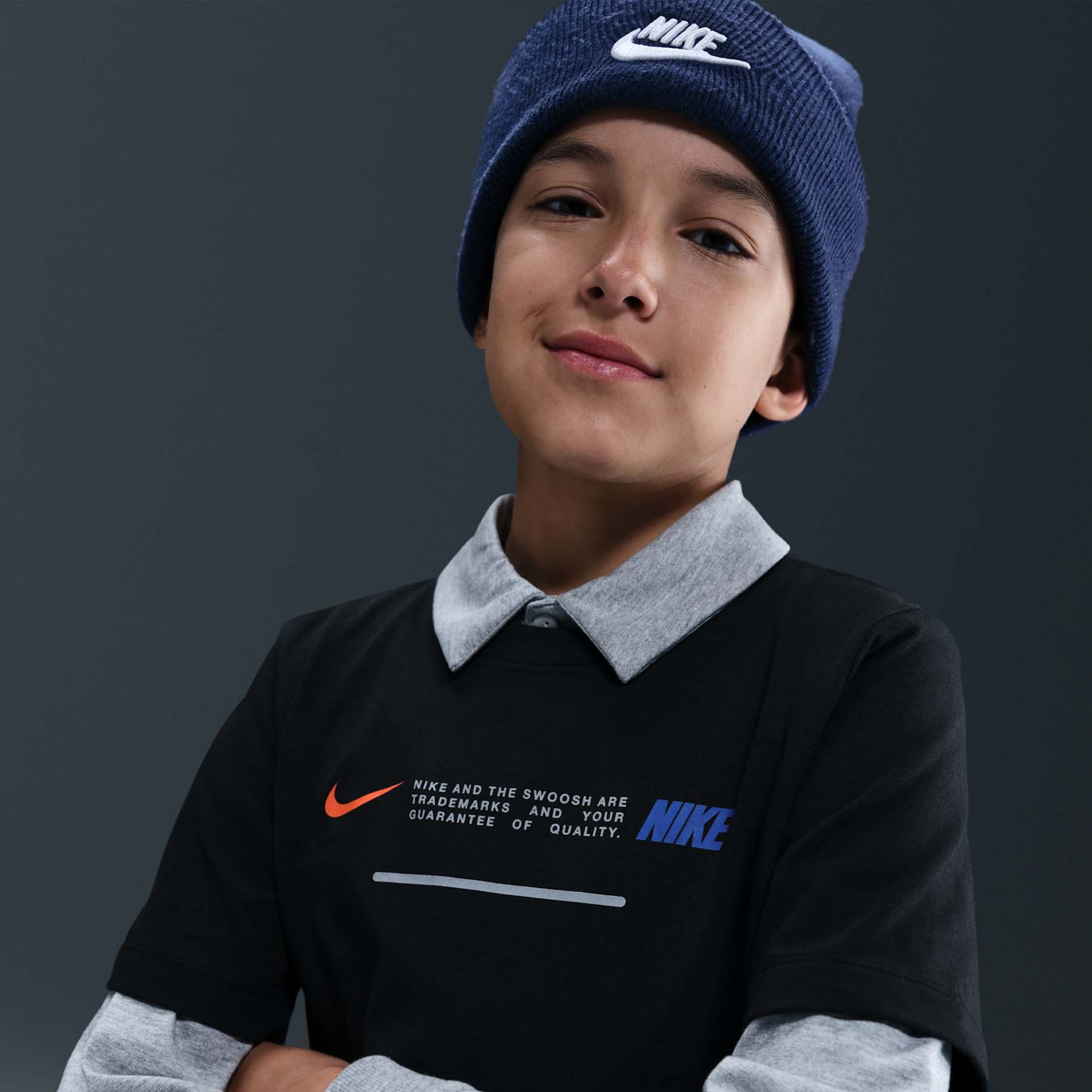 Camiseta Nike Club Brand Energy Infantil - Foto 3