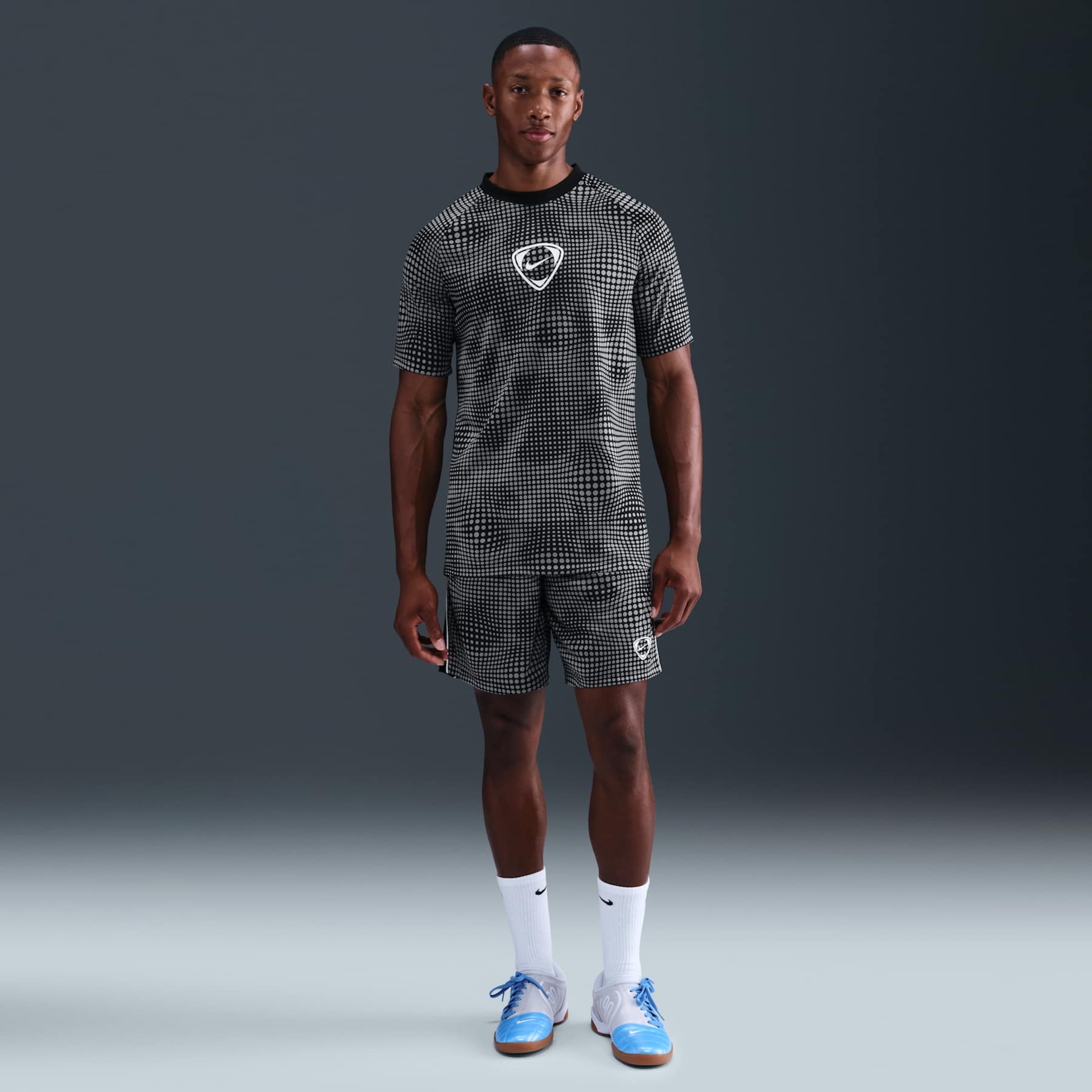 Camiseta Dri-FIT Nike Academy+ AOP Masculina - Foto 4