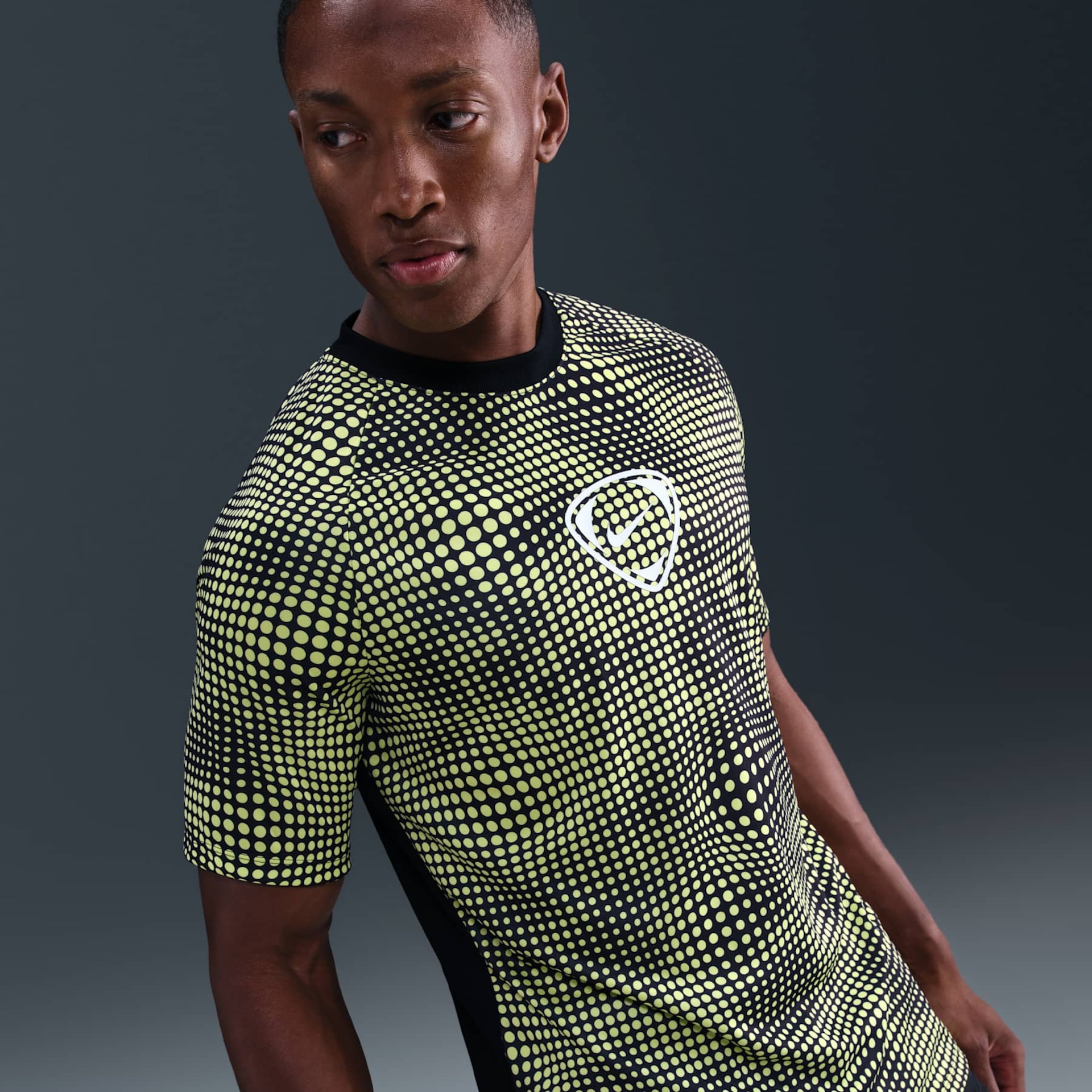 Camiseta Dri-FIT Nike Academy+ AOP Masculina - Foto 1