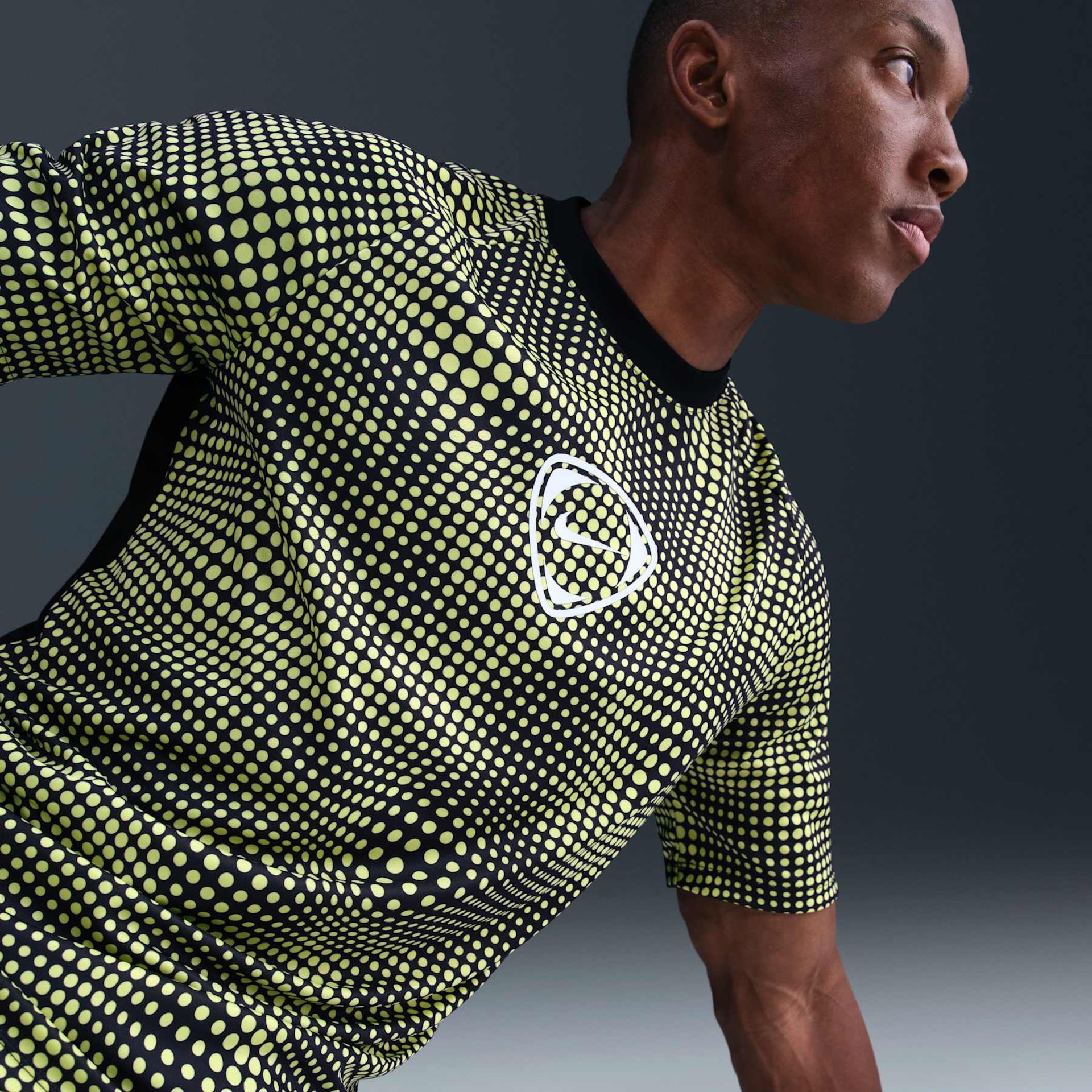 Camiseta Dri-FIT Nike Academy+ AOP Masculina - Foto 3