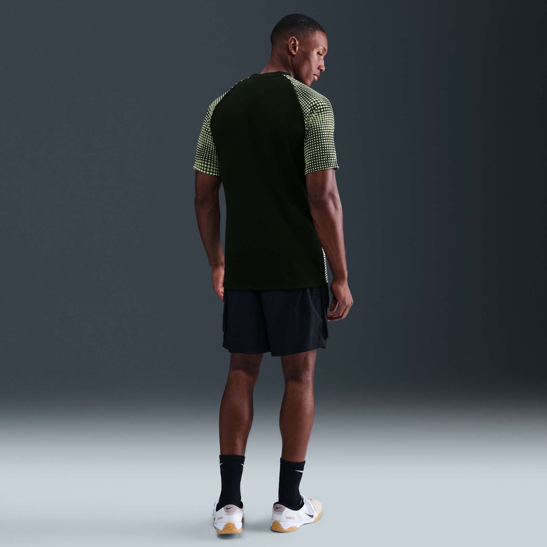 Camiseta Dri-FIT Nike Academy+ AOP Masculina - Foto 5