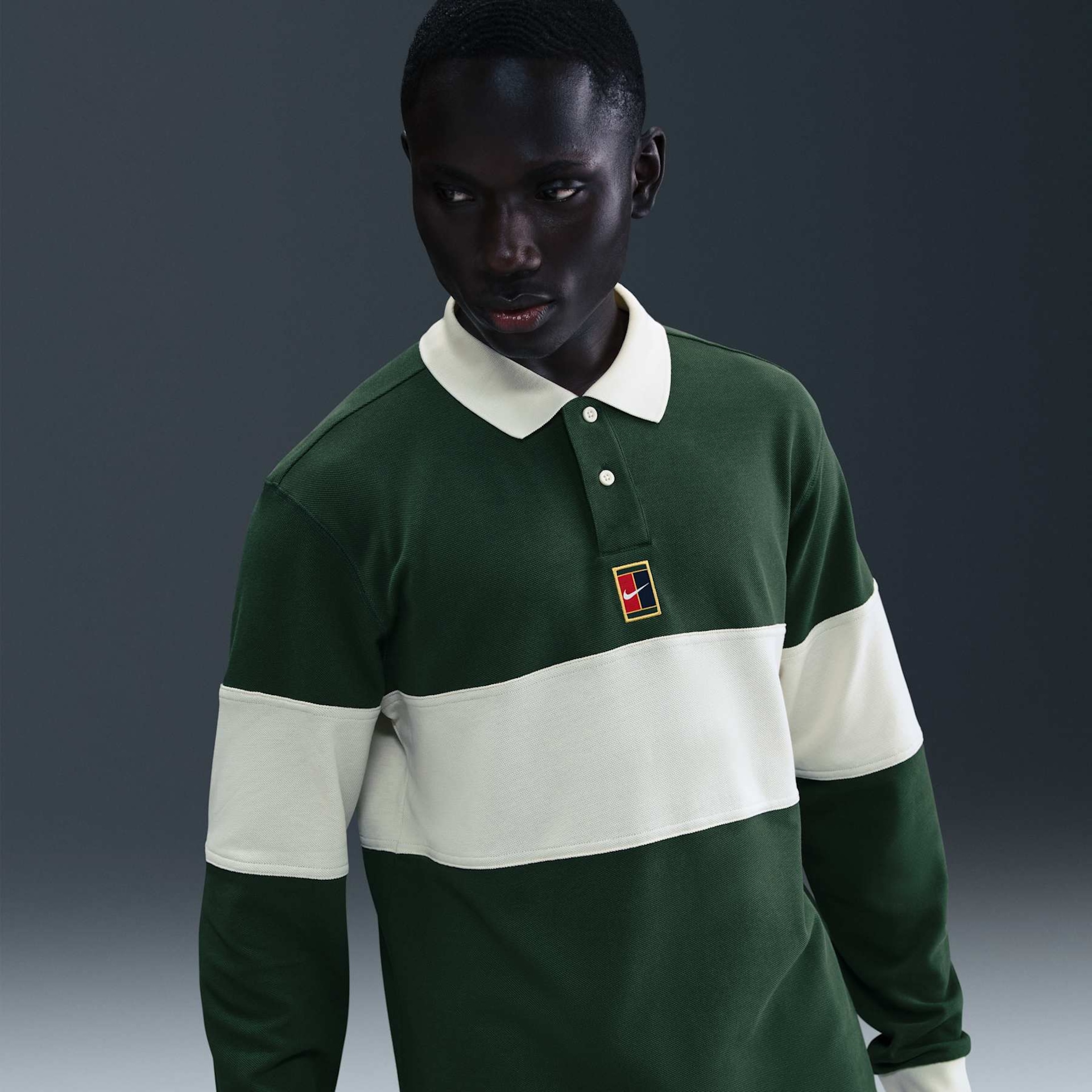 Camisa Polo Nike Court Heritage Masculina - Foto 1
