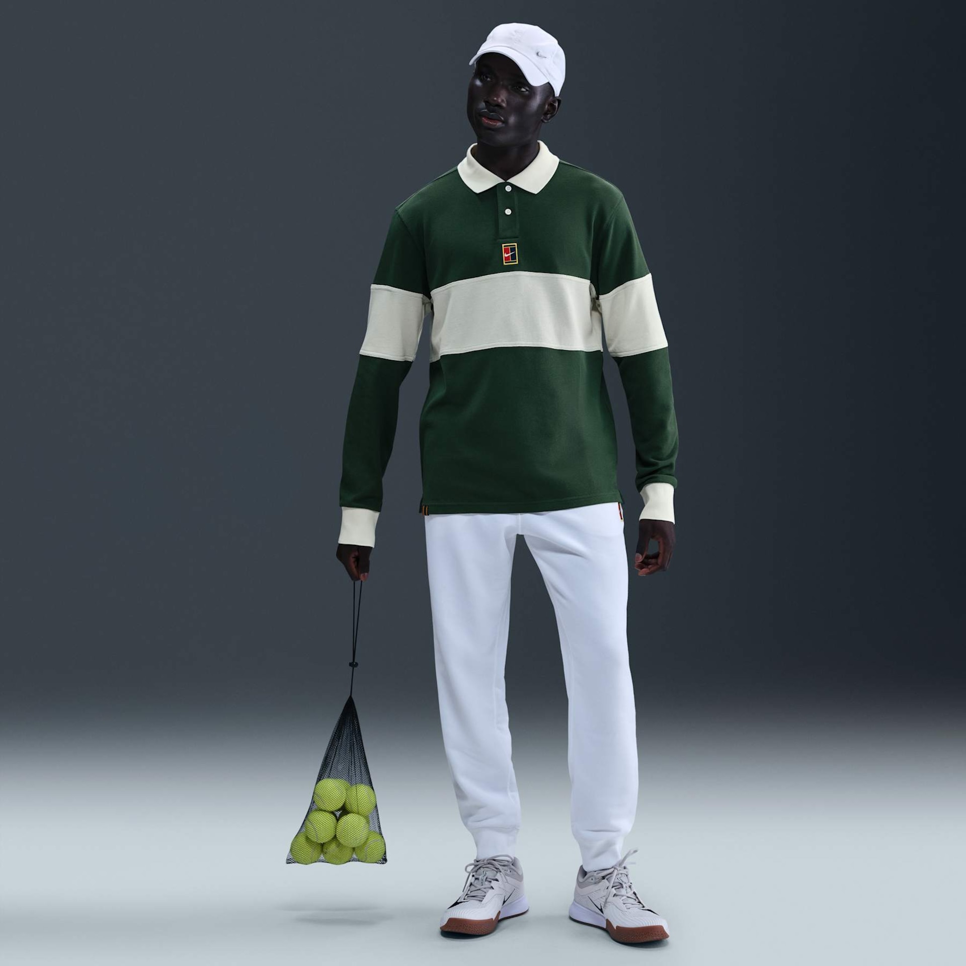 Camisa Polo Nike Court Heritage Masculina - Foto 4