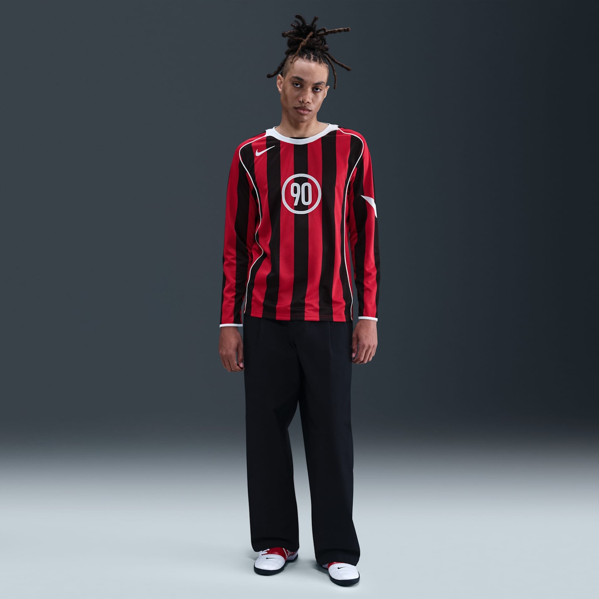 Camiseta Manga Longa Total 90 Nike Energy Masculina - Foto 4