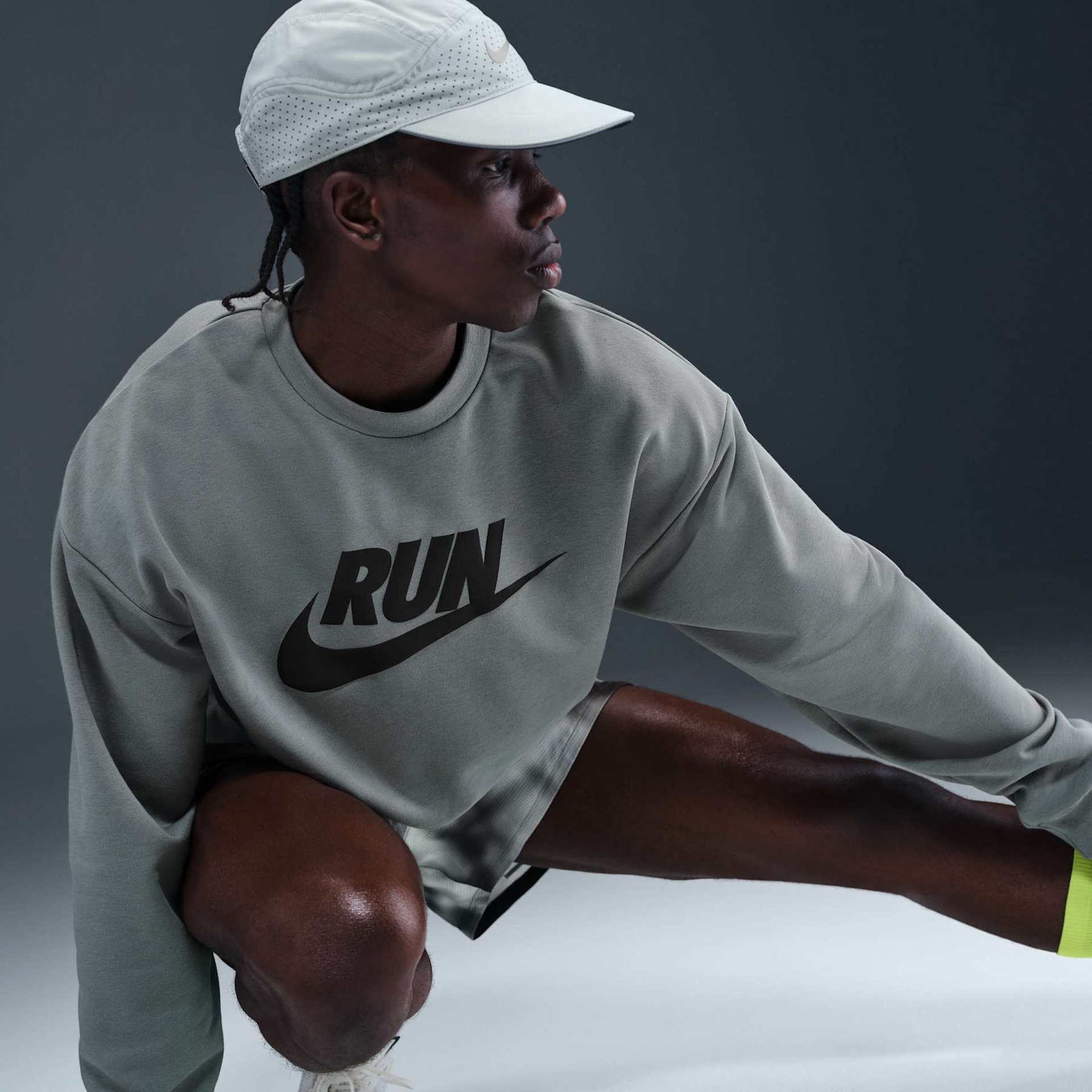 Blusão Dri-FIT Nike Run Swoosh Fleece Masculino - Foto 3