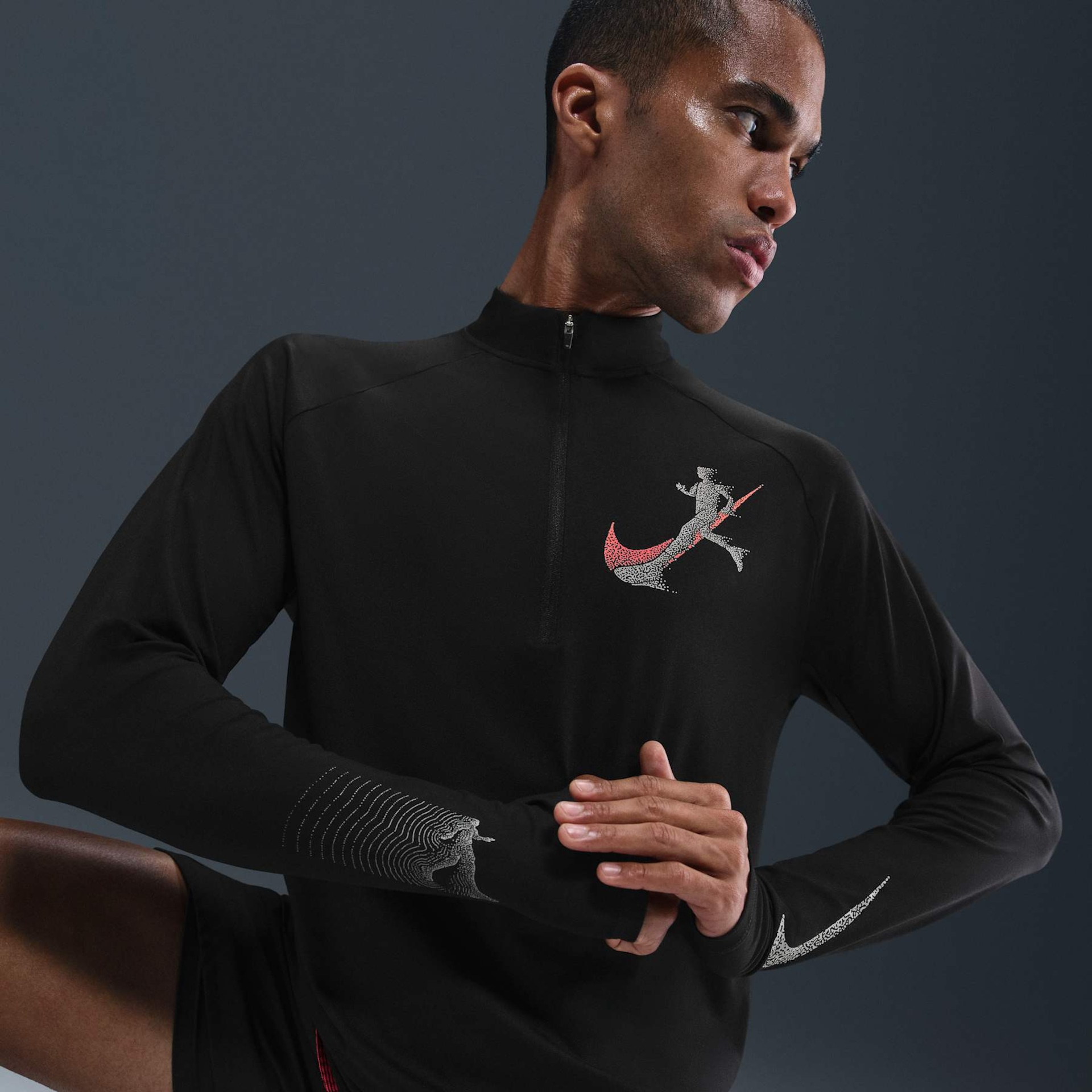 Camiseta Dri-FIT Nike Run Energy Stride Masculina - Foto 3