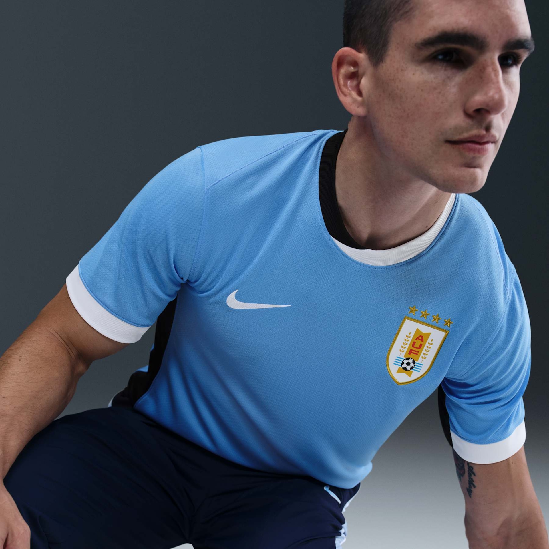 Camisa Uruguai Nike I 2025/26 Torcedor Pro Masculina - Foto 3