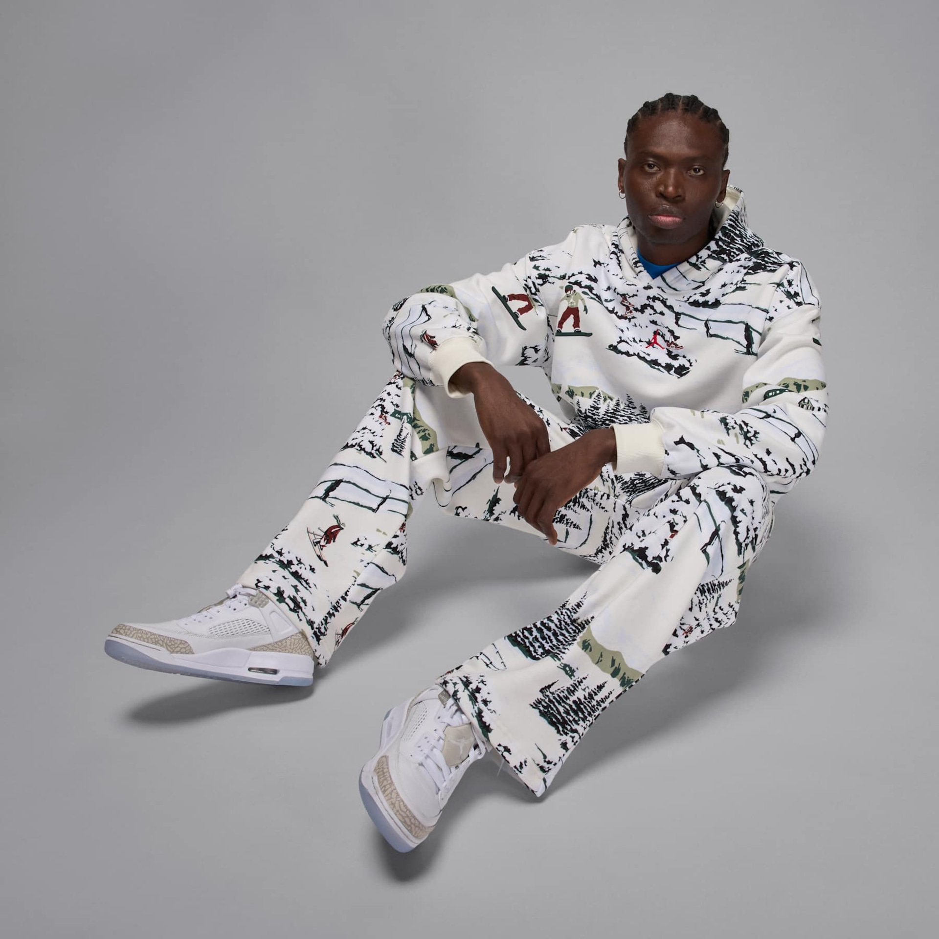 Calça Jordan Brooklyn Holiday Masculina - Foto 4