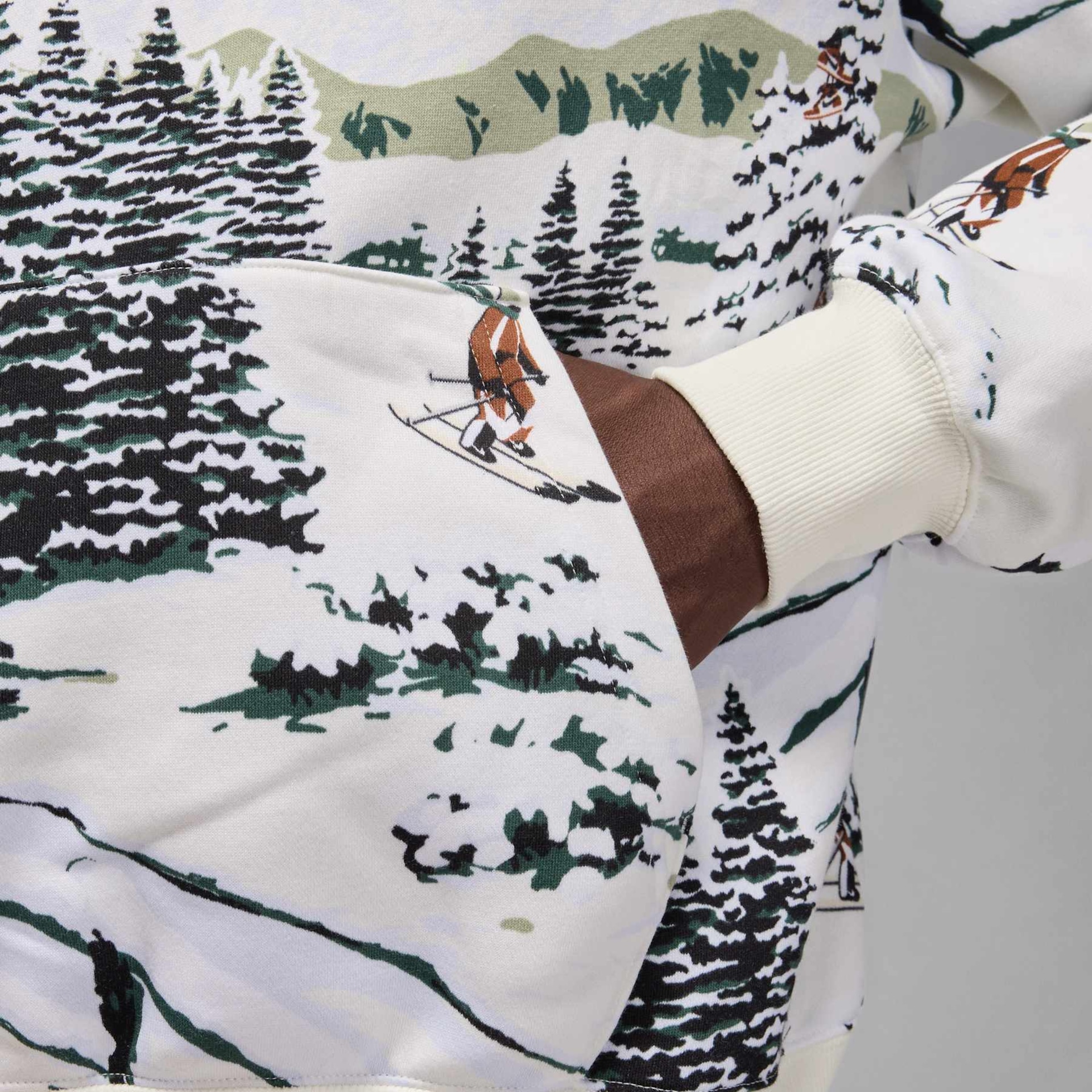 Blusão Jordan Brooklyn Holiday AOP Masculino - Foto 5