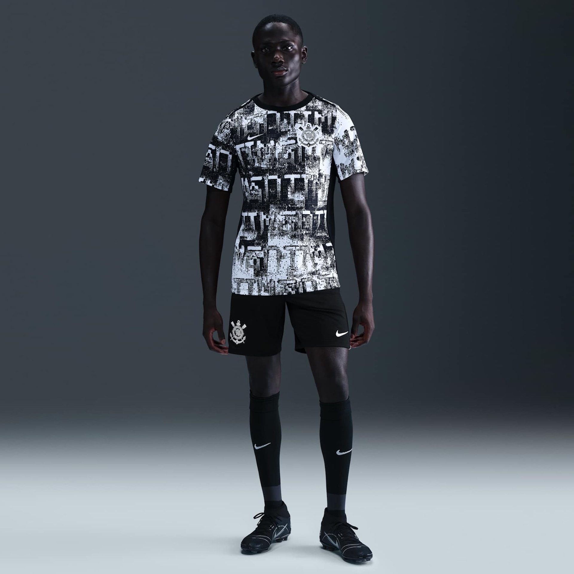 Shorts Corinthians Nike 2026 Strike Treino Masculino - Foto 1