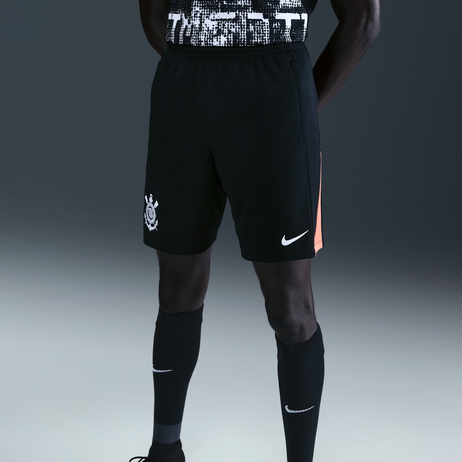 Shorts Corinthians Nike 2026 Strike Treino Masculino - Foto 2