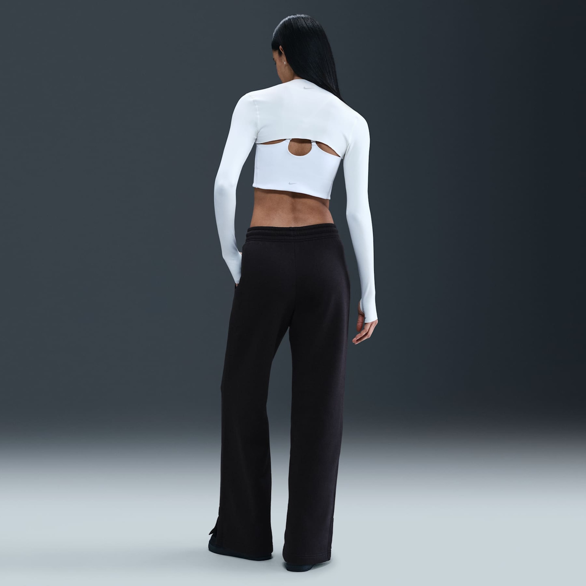 Calça Nike Sportswear Phoenix Fleece Feminina - Foto 4
