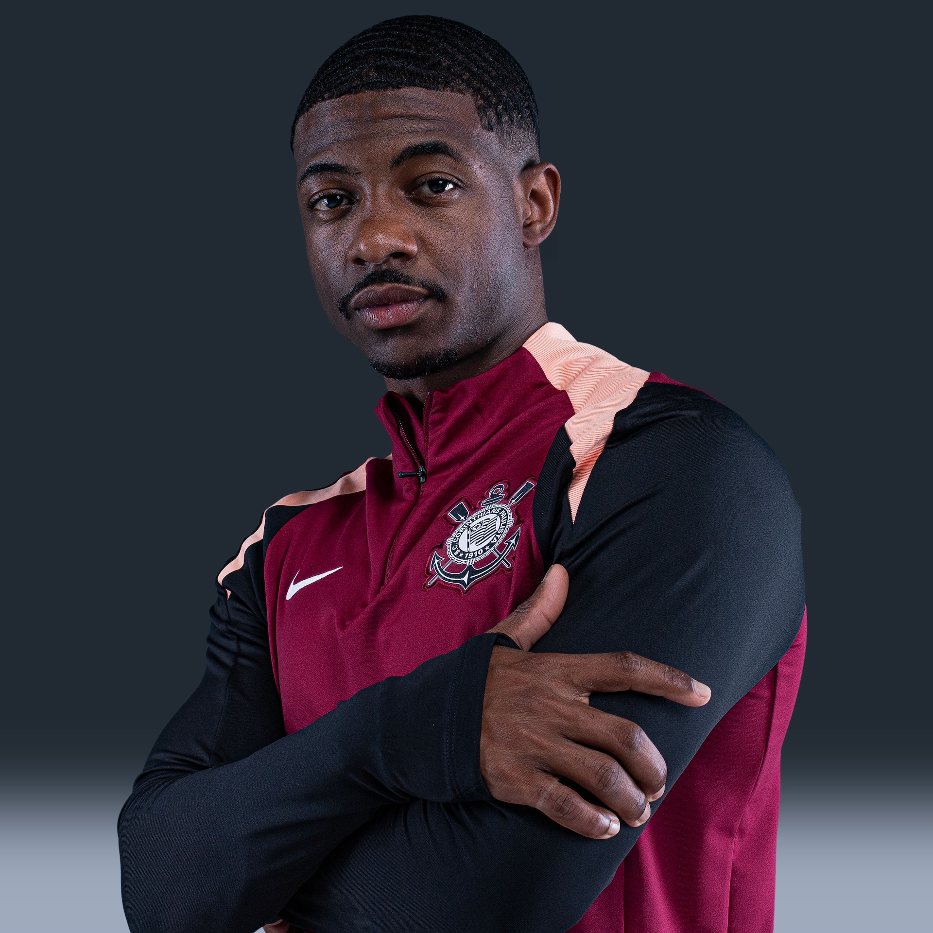 Camisa Corinthians Manga Longa Nike Strike 2026 Treino Masculina - Foto 4