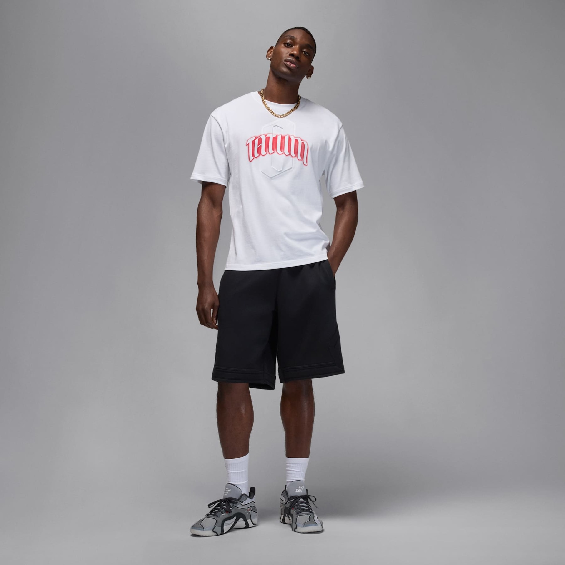 Camiseta Jordan Tatum Crew Masculina - Foto 7