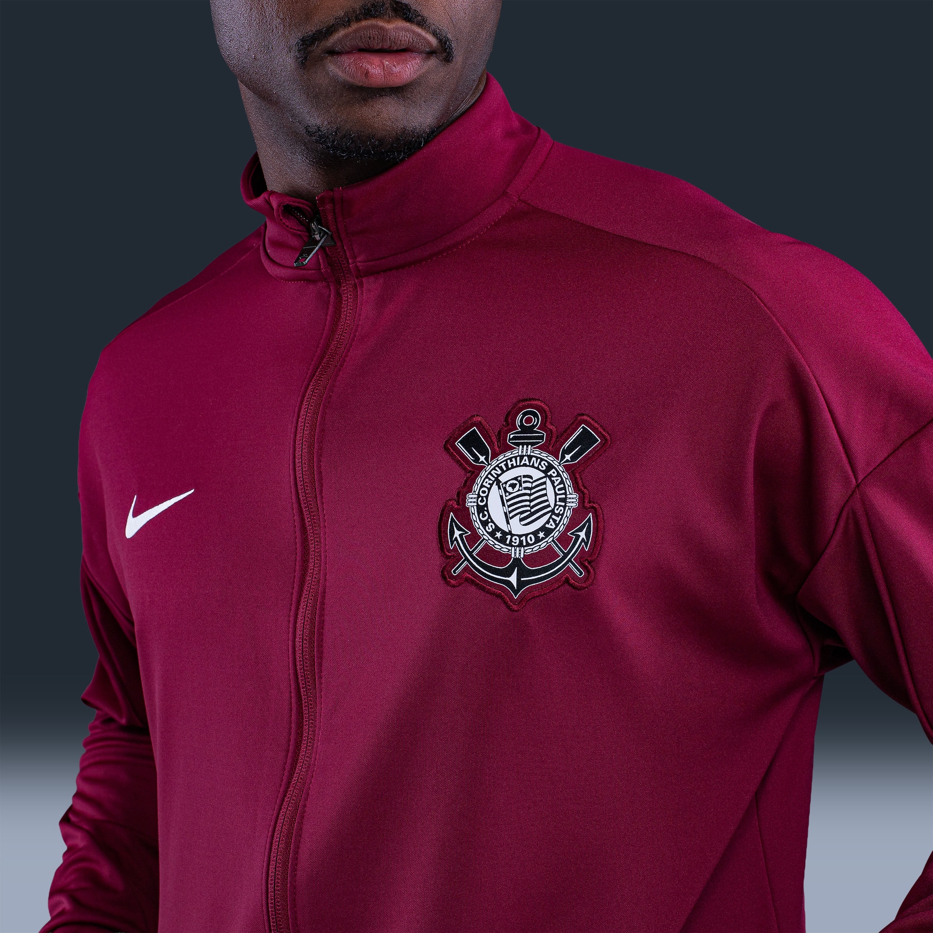 Jaqueta Corinthians Nike 2026 Treino Masculina - Foto 4