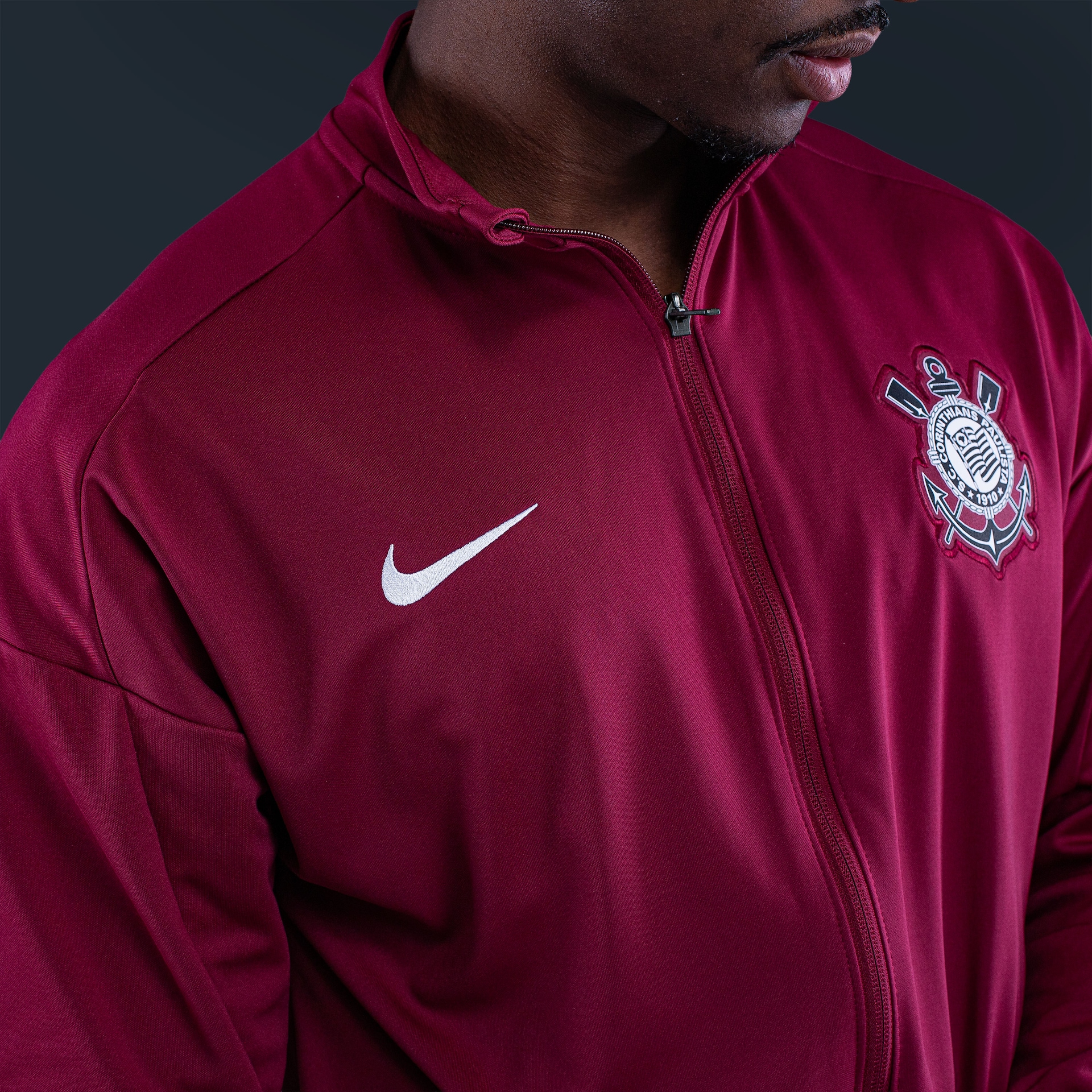 Jaqueta Corinthians Nike 2026 Treino Masculina - Foto 5